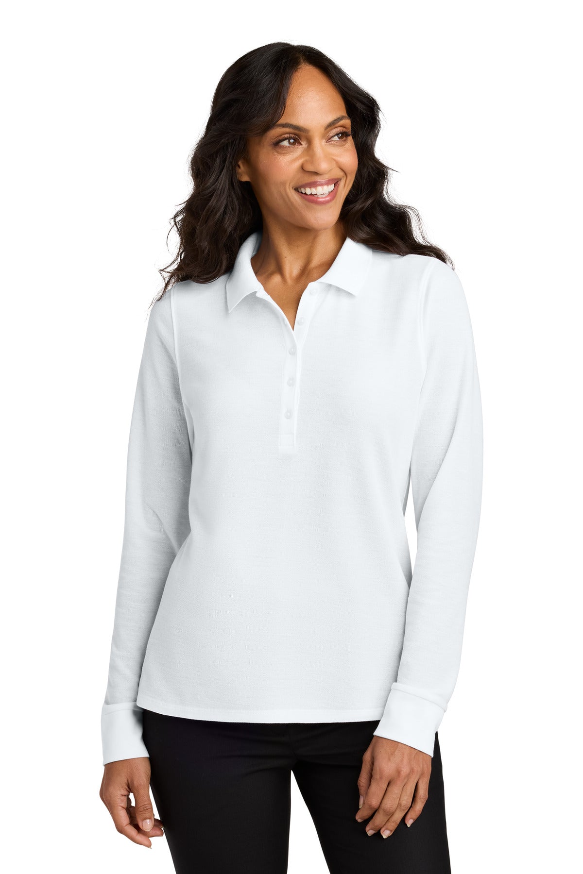 Port Authority ®  Women's Wearever Signature Pique Long Sleeve Polo LK200LS