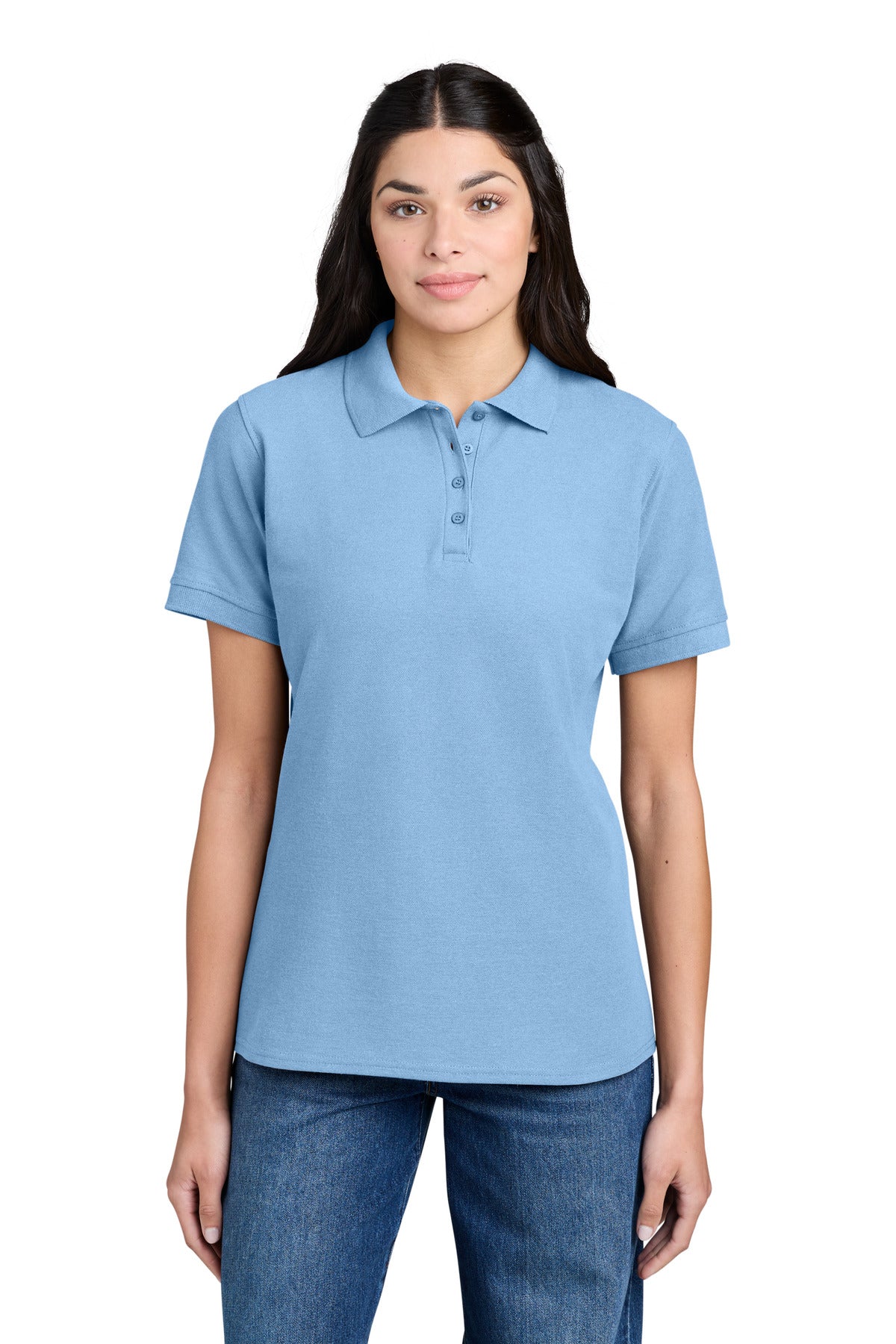 Port & Co ®  Women's Core Blend Pique Polo. LKP155
