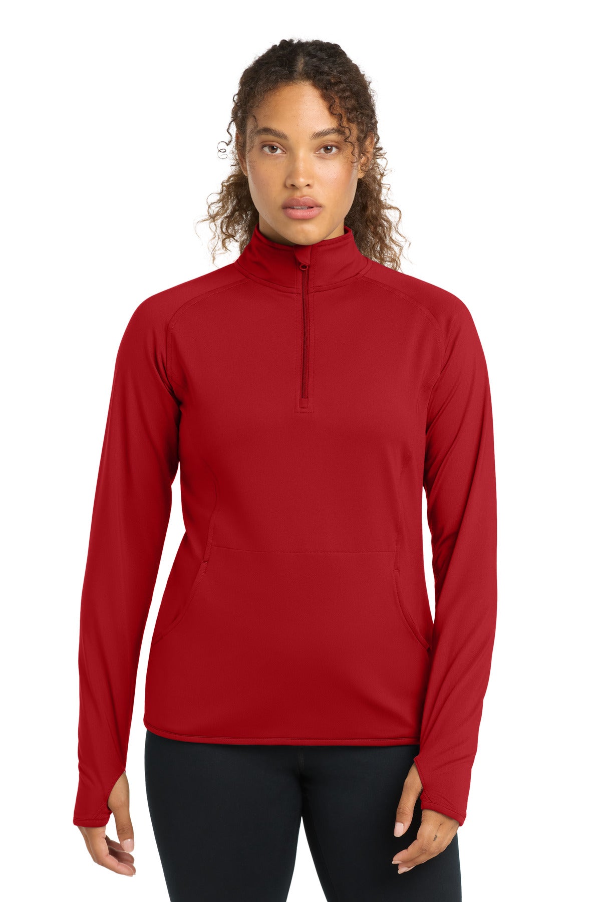 Sport-Tek ®  Women's Sport-Wick ®  Stretch 1/4-Zip Pullover. LST850