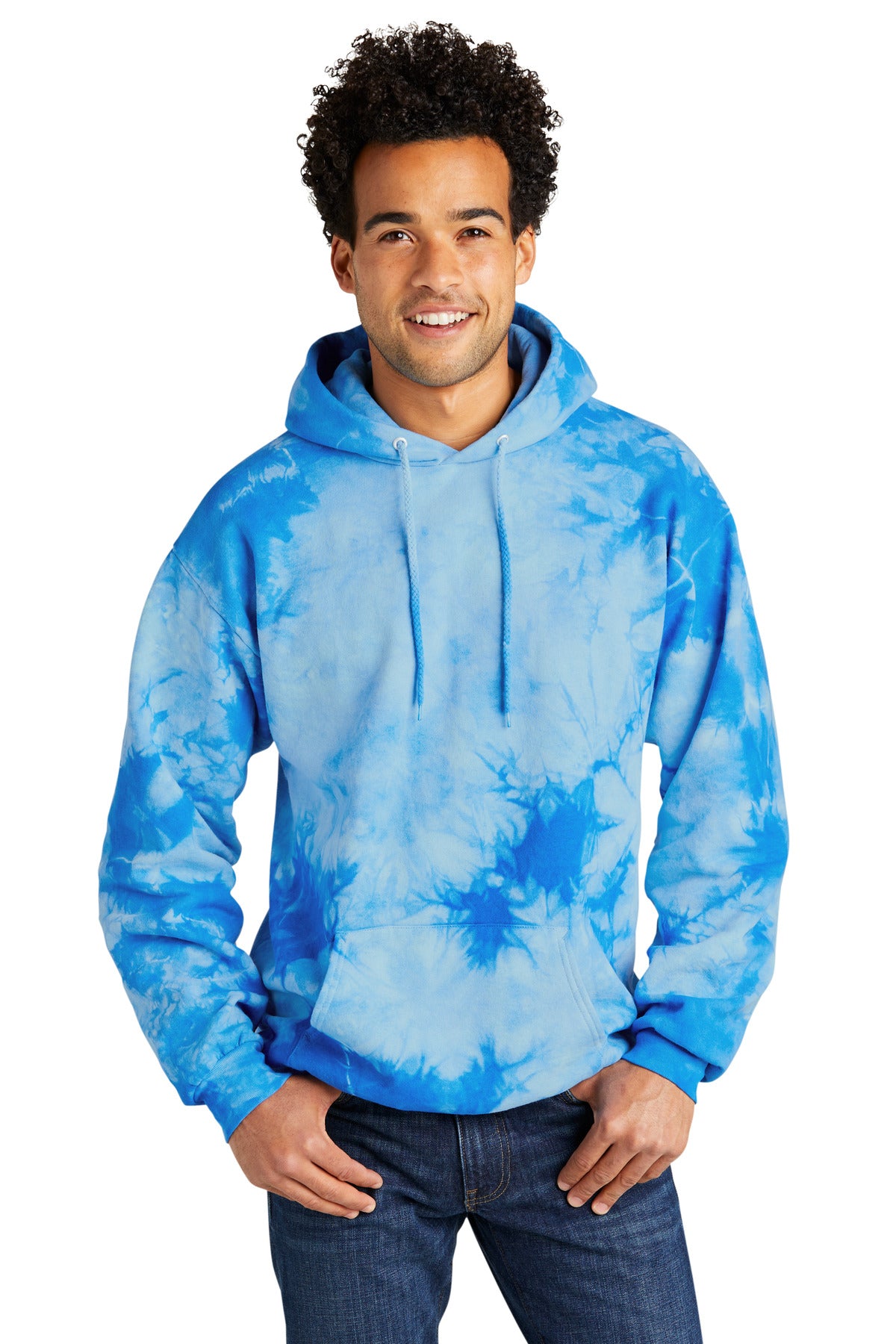 Port & Co ®  Crystal Tie-Dye Pullover Hoodie PC144