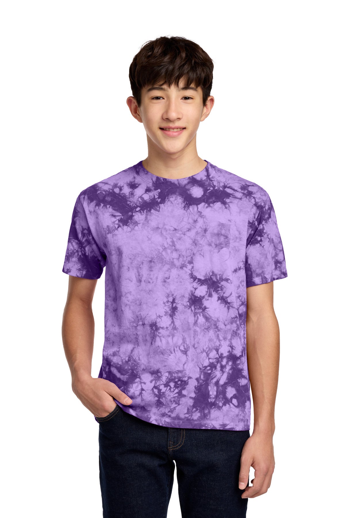 Port & Co ®  Youth Crystal Tie-Dye Tee PC145Y