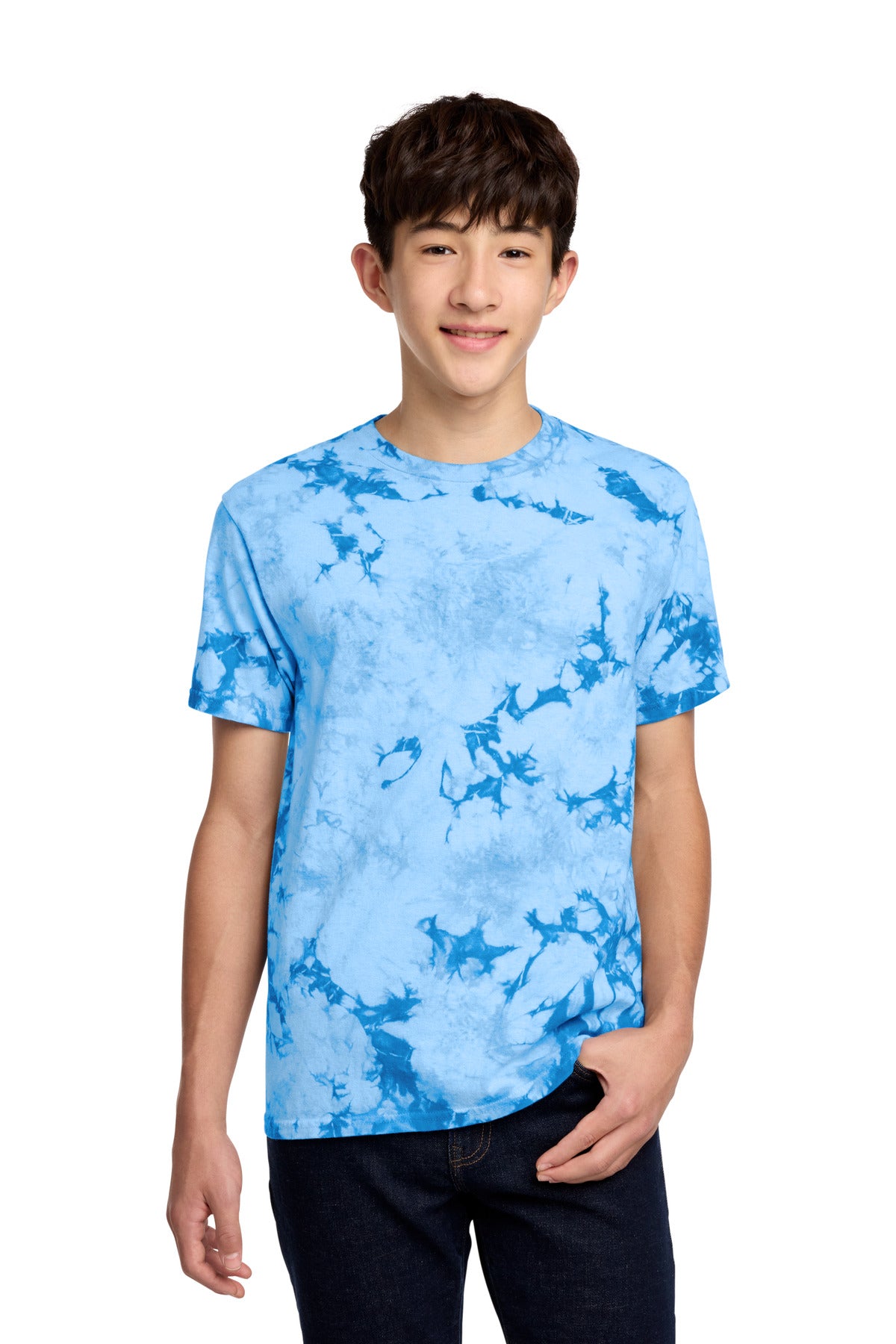 Port & Co ®  Youth Crystal Tie-Dye Tee PC145Y