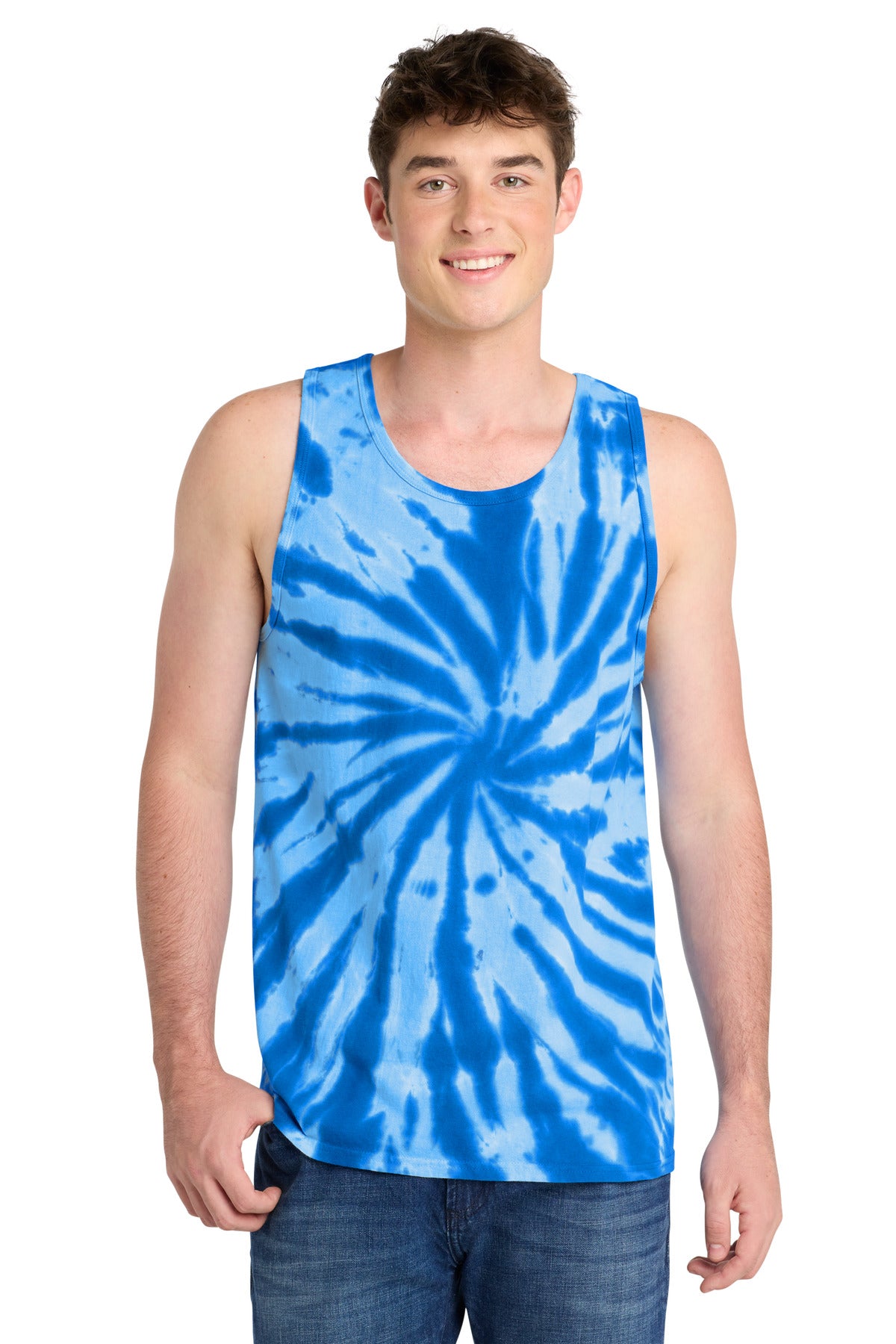 Port & Co ®  Tie-Dye Tank Top.  PC147TT