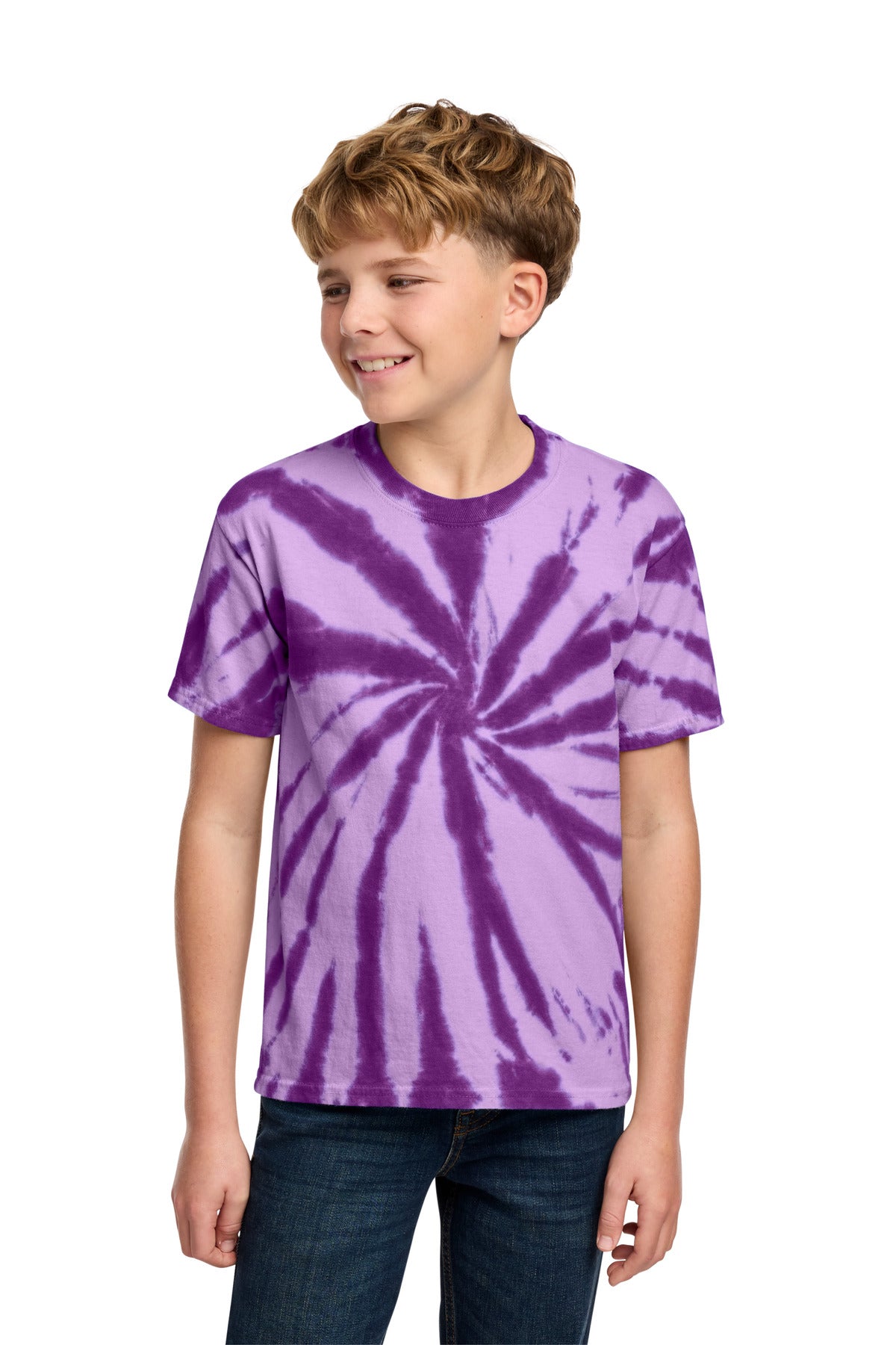 Port & Co ®  Youth Tie-Dye Tee. PC147Y