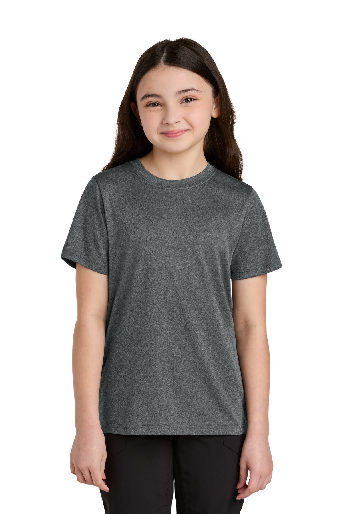 Port & Co ®  Youth Heather Performance Tee PC390Y
