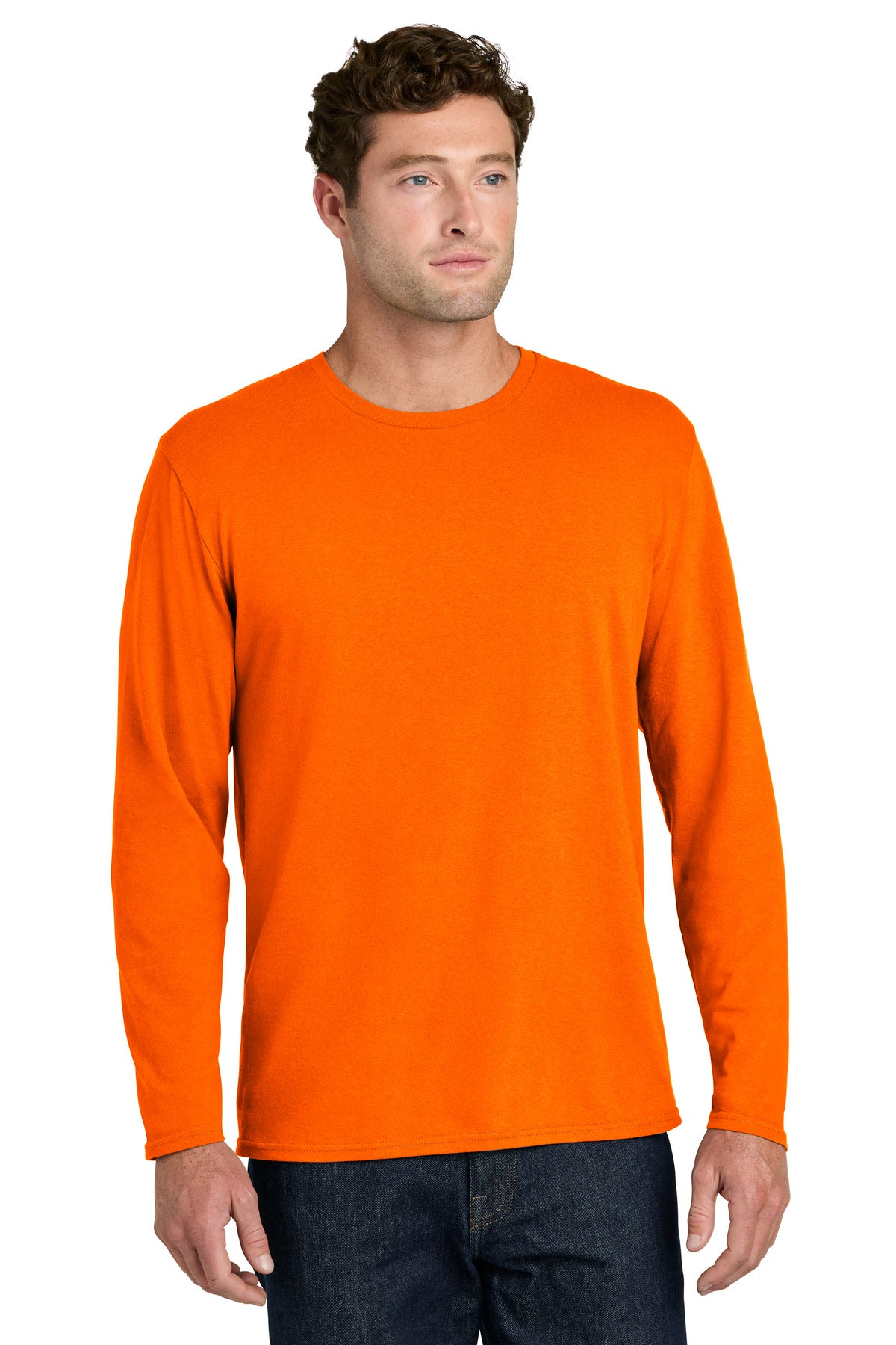 Port & Co ®  Easy Cotton Long Sleeve Tee PC43LS
