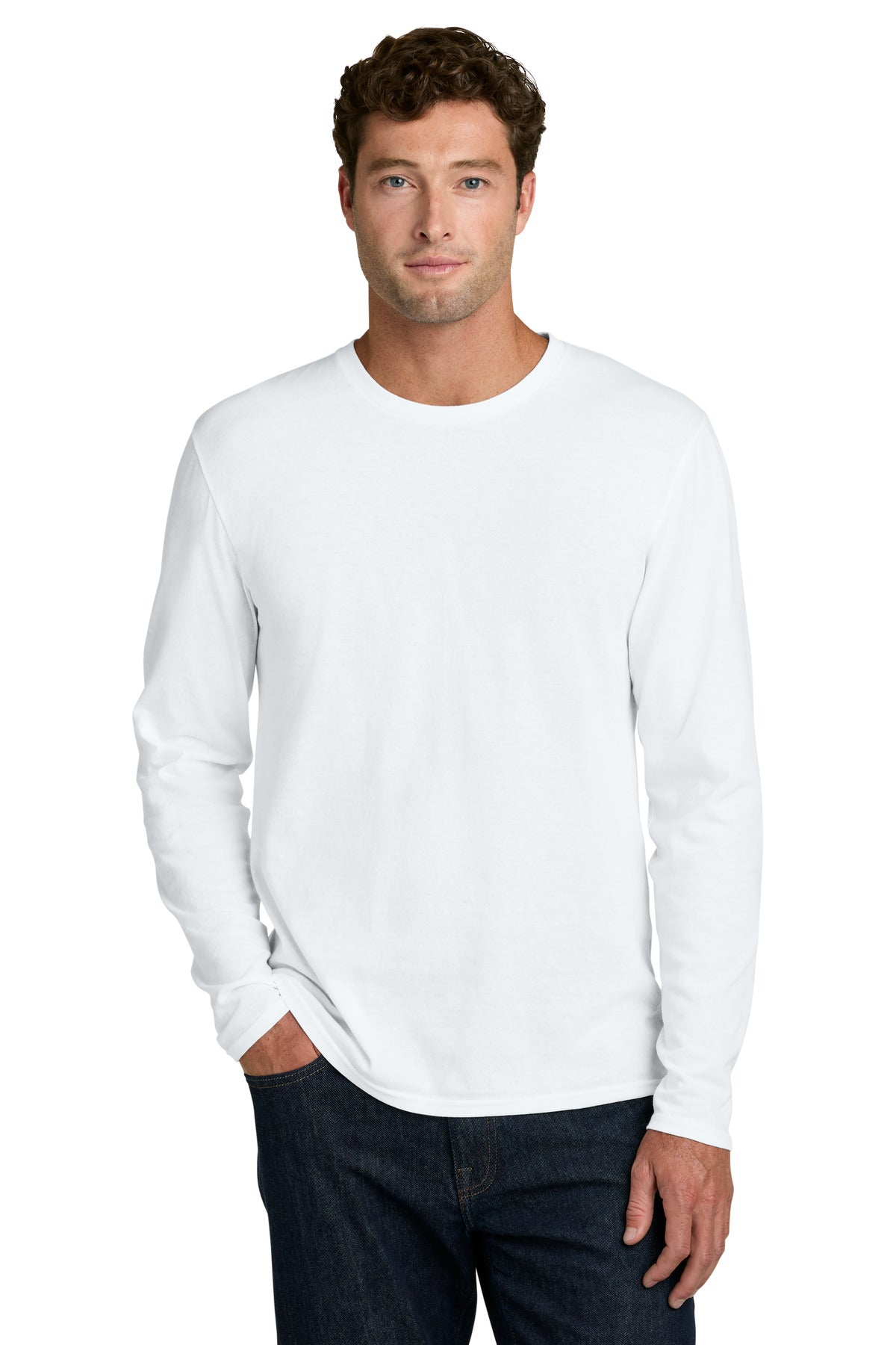Port & Co ®  Easy Cotton Long Sleeve Tee PC43LS