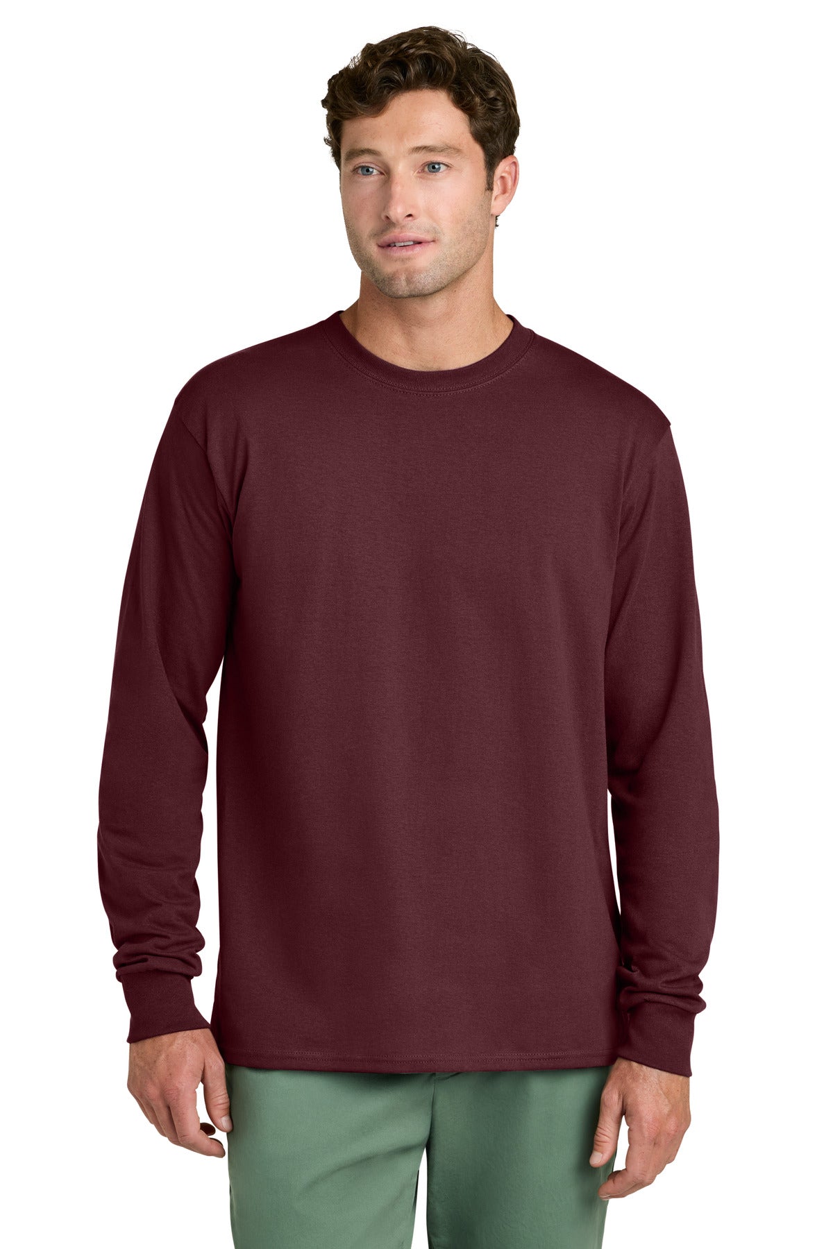 Port & Co ®  Long Sleeve Core Cotton Tee. PC54LS