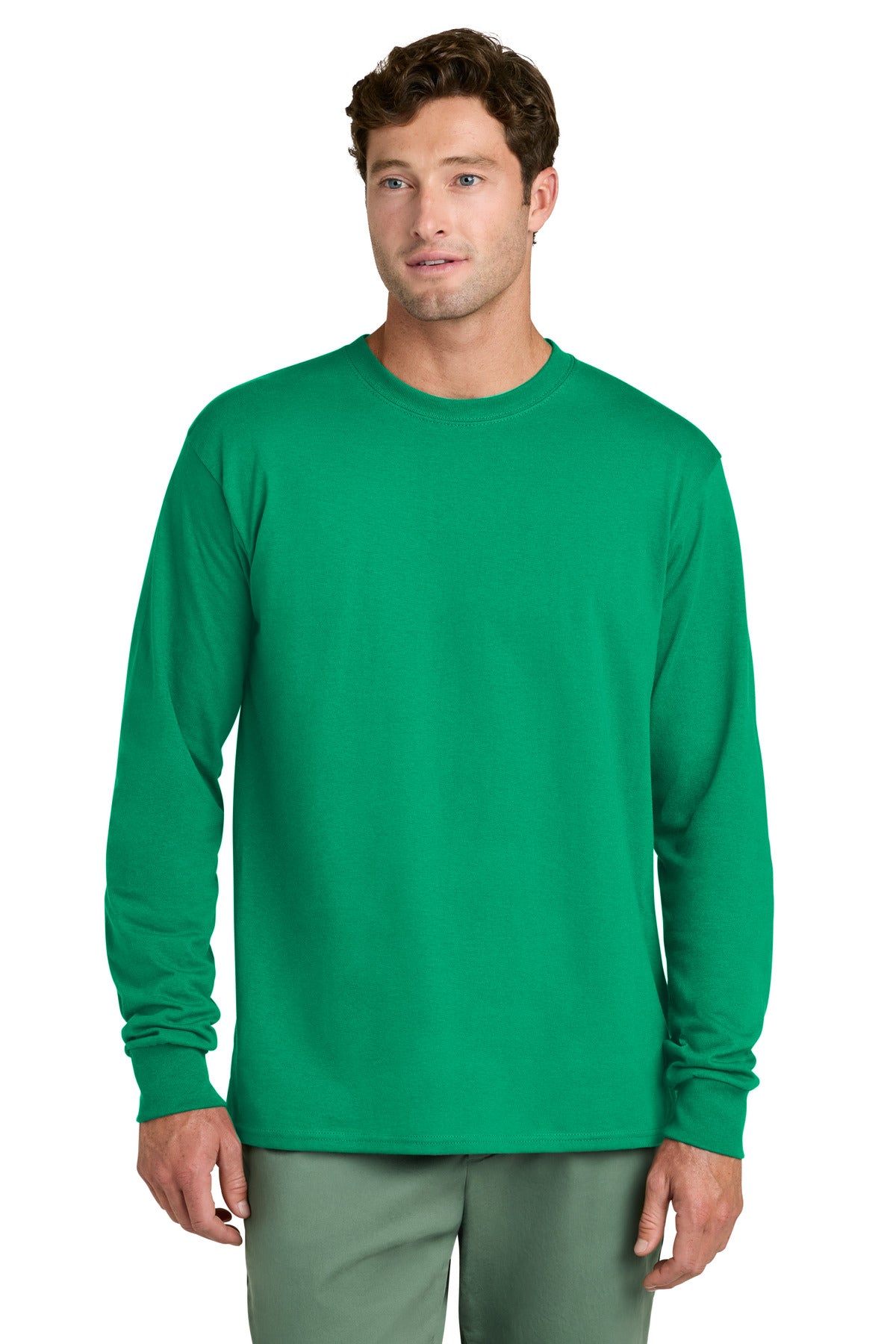 Port & Co ®  Long Sleeve Core Cotton Tee. PC54LS