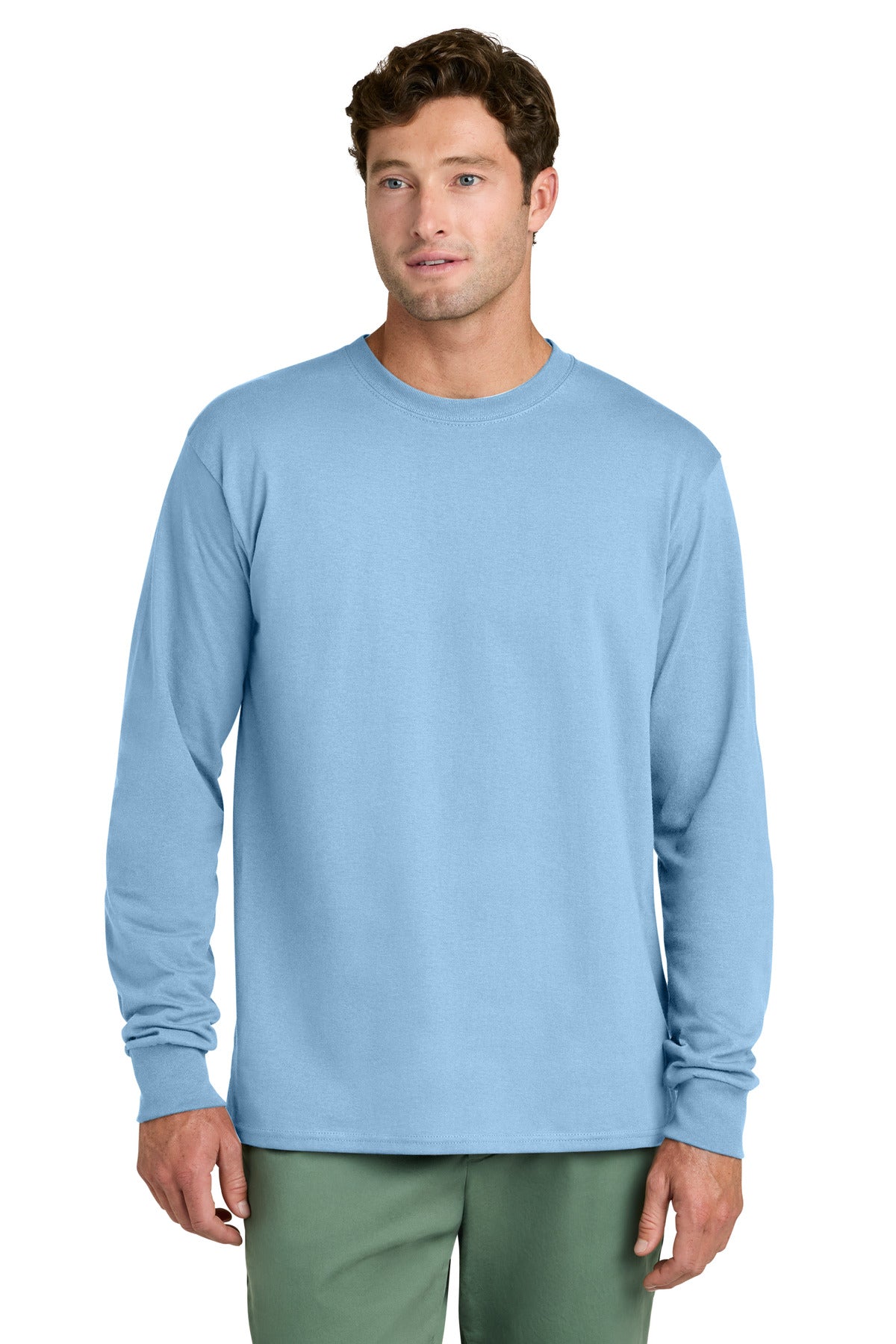 Port & Co ®  Long Sleeve Core Cotton Tee. PC54LS