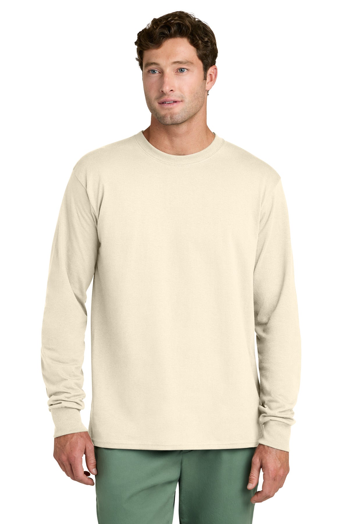 Port & Co ®  Long Sleeve Core Cotton Tee. PC54LS
