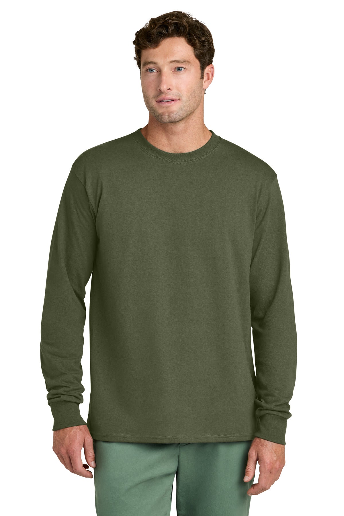 Port & Co ®  Long Sleeve Core Cotton Tee. PC54LS