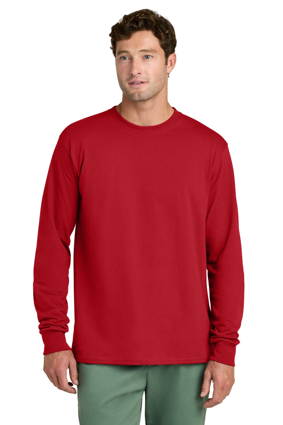 Port & Co ®  Long Sleeve Core Cotton Tee. PC54LS