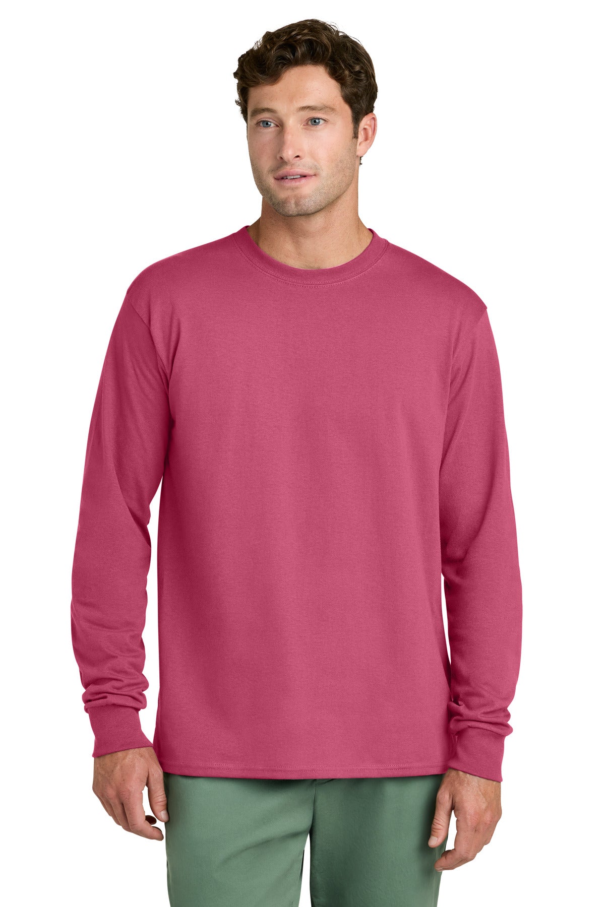 Port & Co ®  Long Sleeve Core Cotton Tee. PC54LS