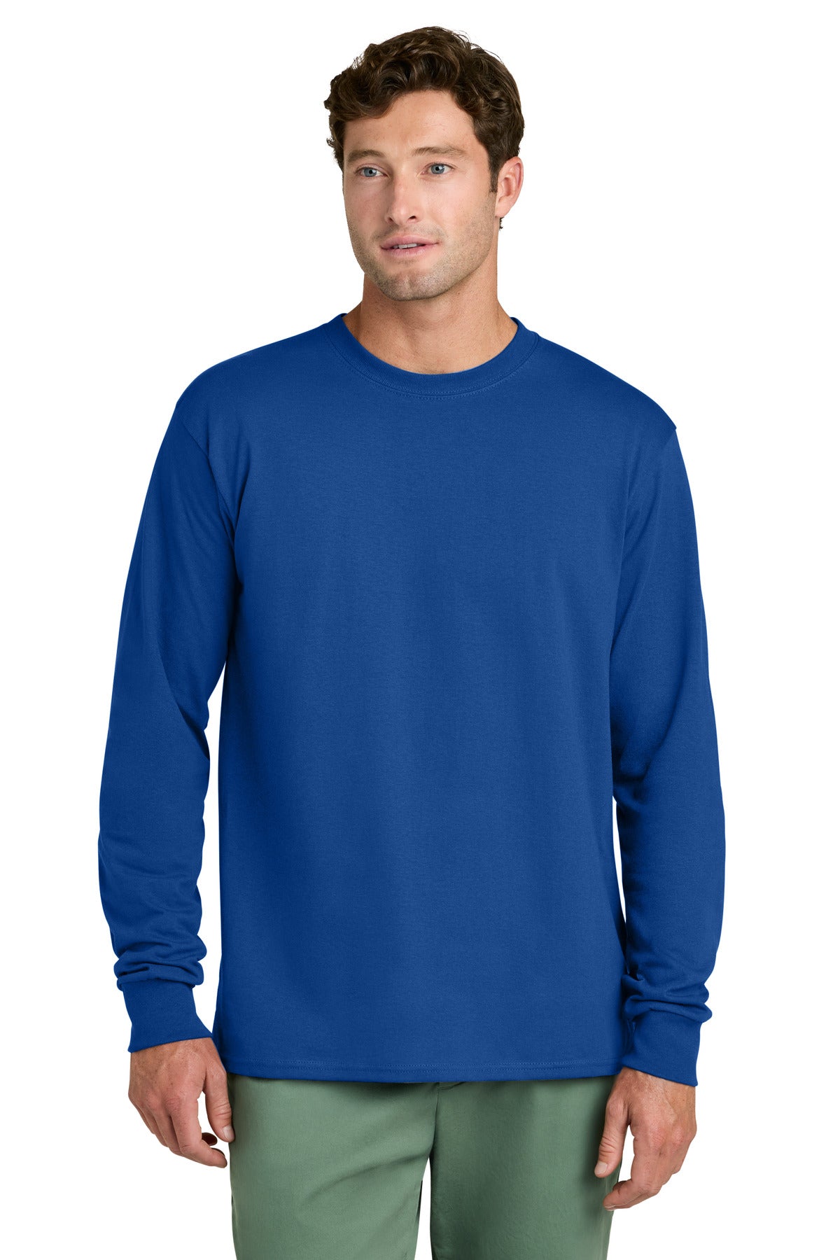 Port & Co ®  Long Sleeve Core Cotton Tee. PC54LS