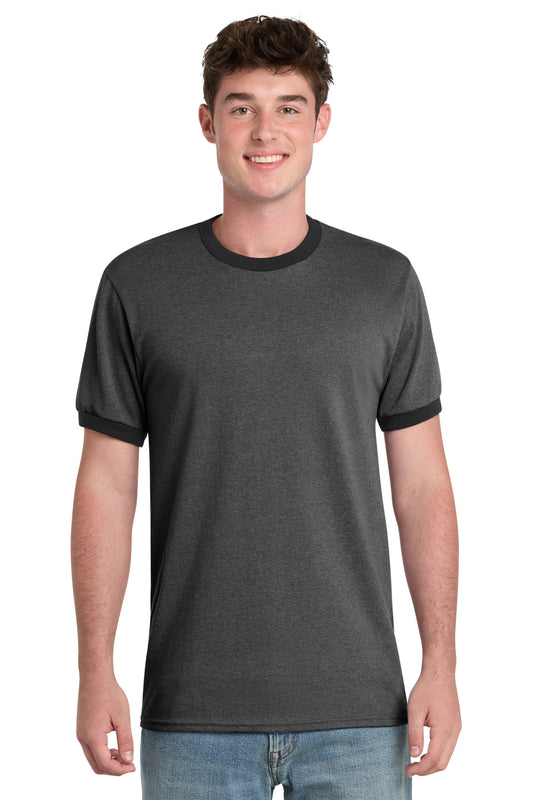 Port & Co ®  Core Cotton Ringer Tee.  PC54R