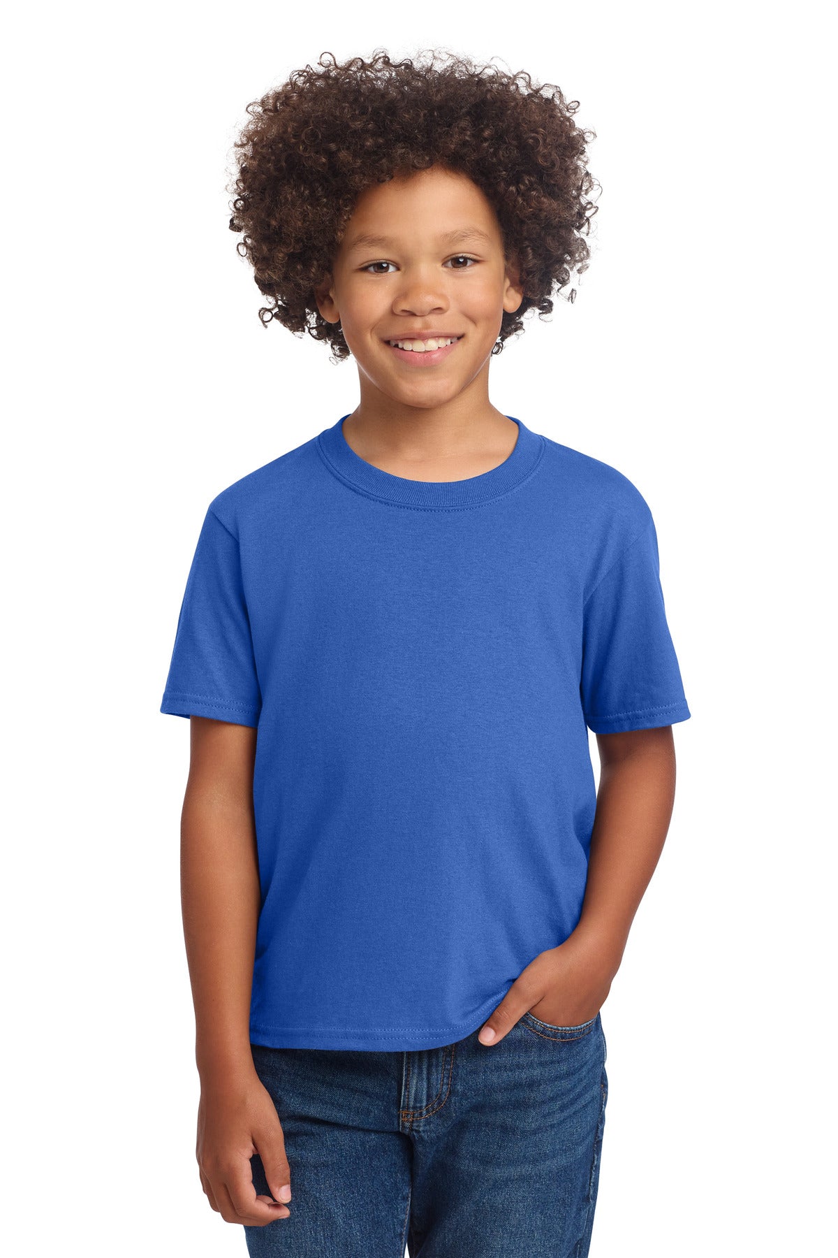 Port & Co ®  Youth Core Cotton DTG Tee PC54YDTG