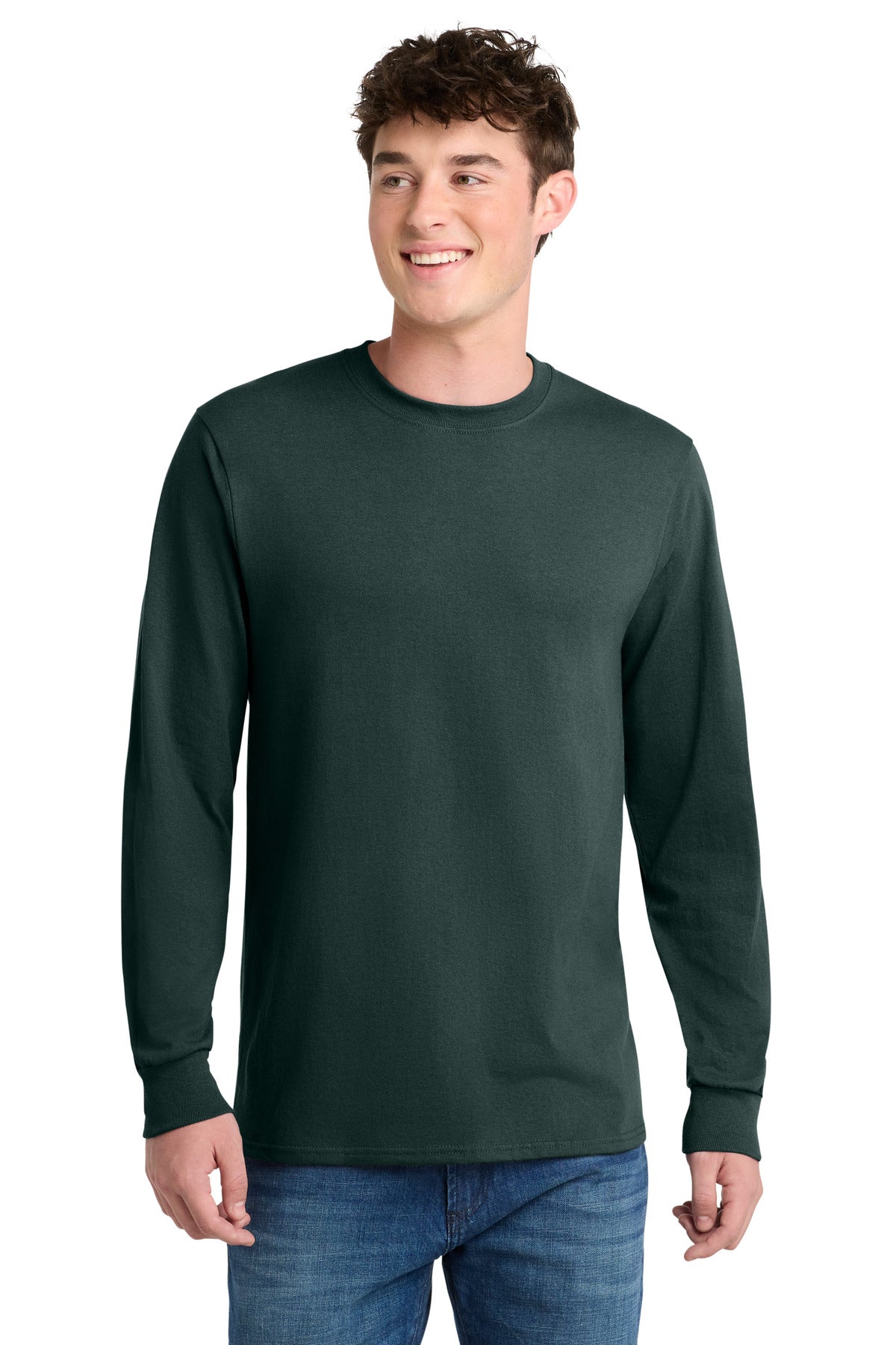 Port & Co ®  Tall Long Sleeve Core Blend Tee. PC55LST