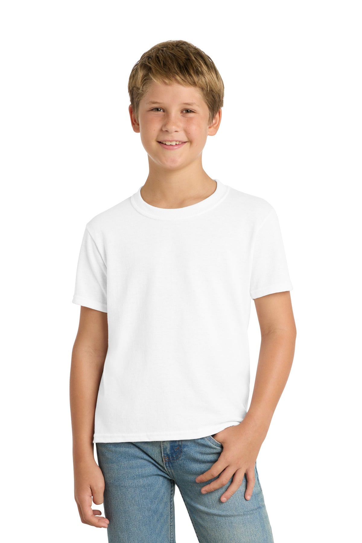 Port & Co ®  Youth Core Blend Tee.  PC55Y