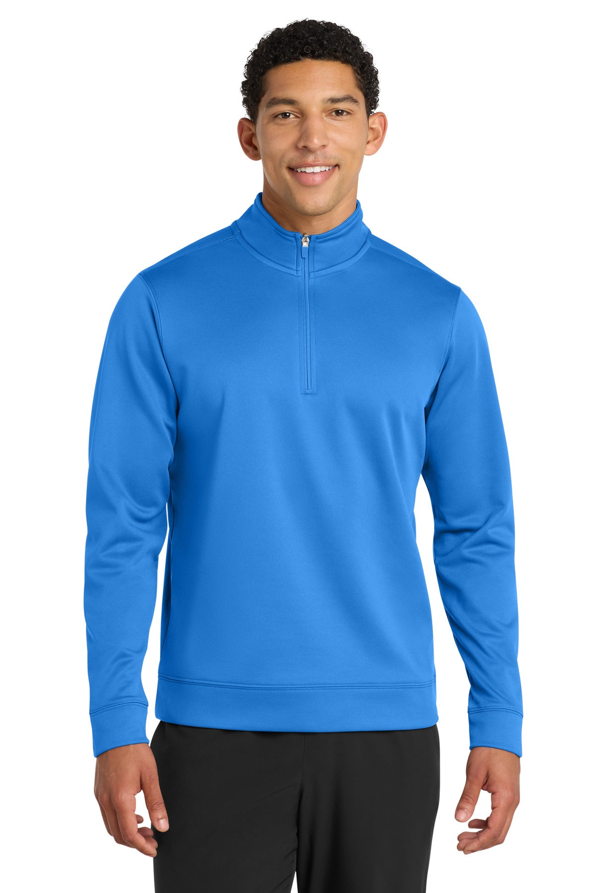 Port & Co ®  Performance Fleece 1/4-Zip Pullover Sweatshirt. PC590Q