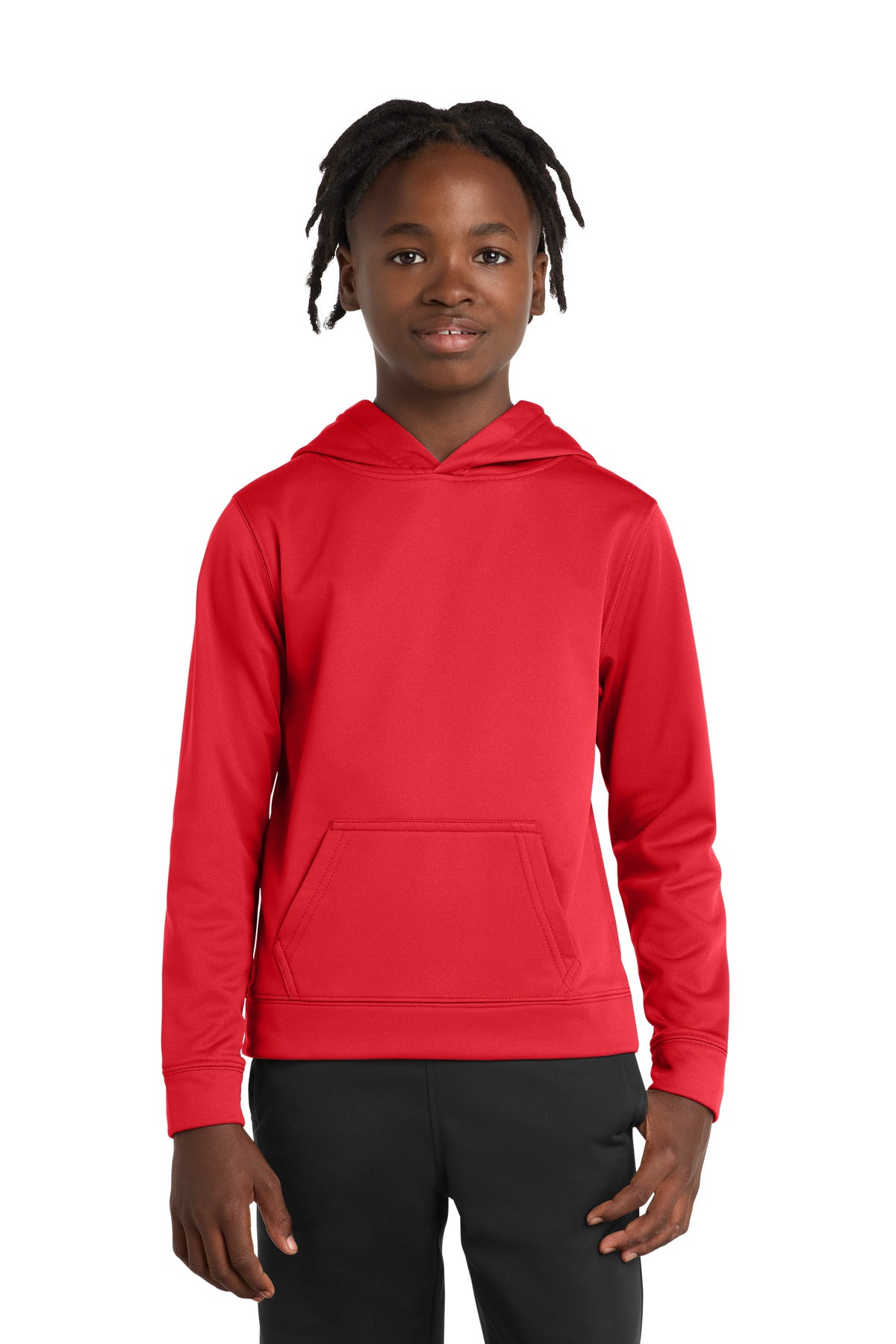 Port & Co ®  Youth Performance Fleece Pullover Hooded Sweatshirt. PC590YH