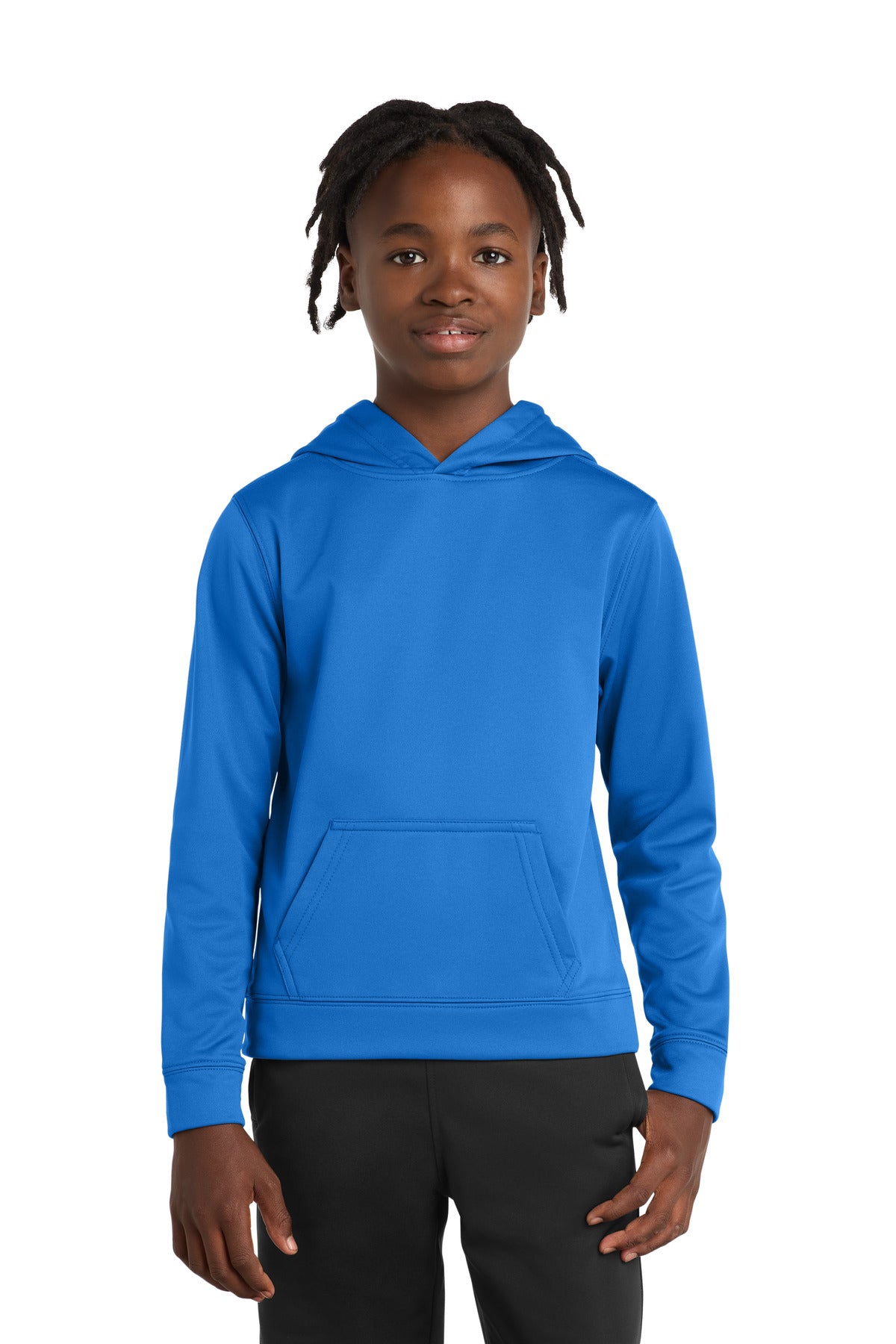 Port & Co ®  Youth Performance Fleece Pullover Hooded Sweatshirt. PC590YH