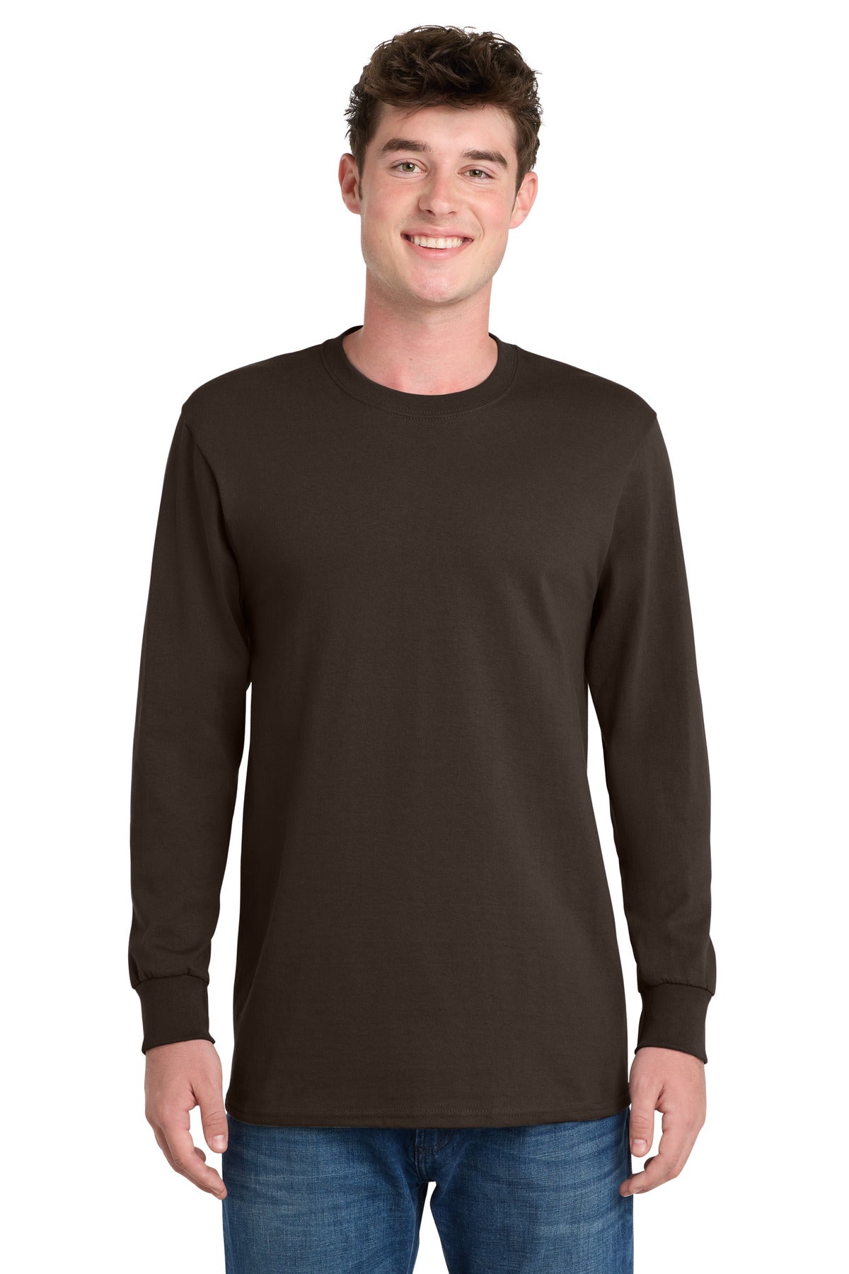 Port & Co ®  Long Sleeve Essential Tee. PC61LS