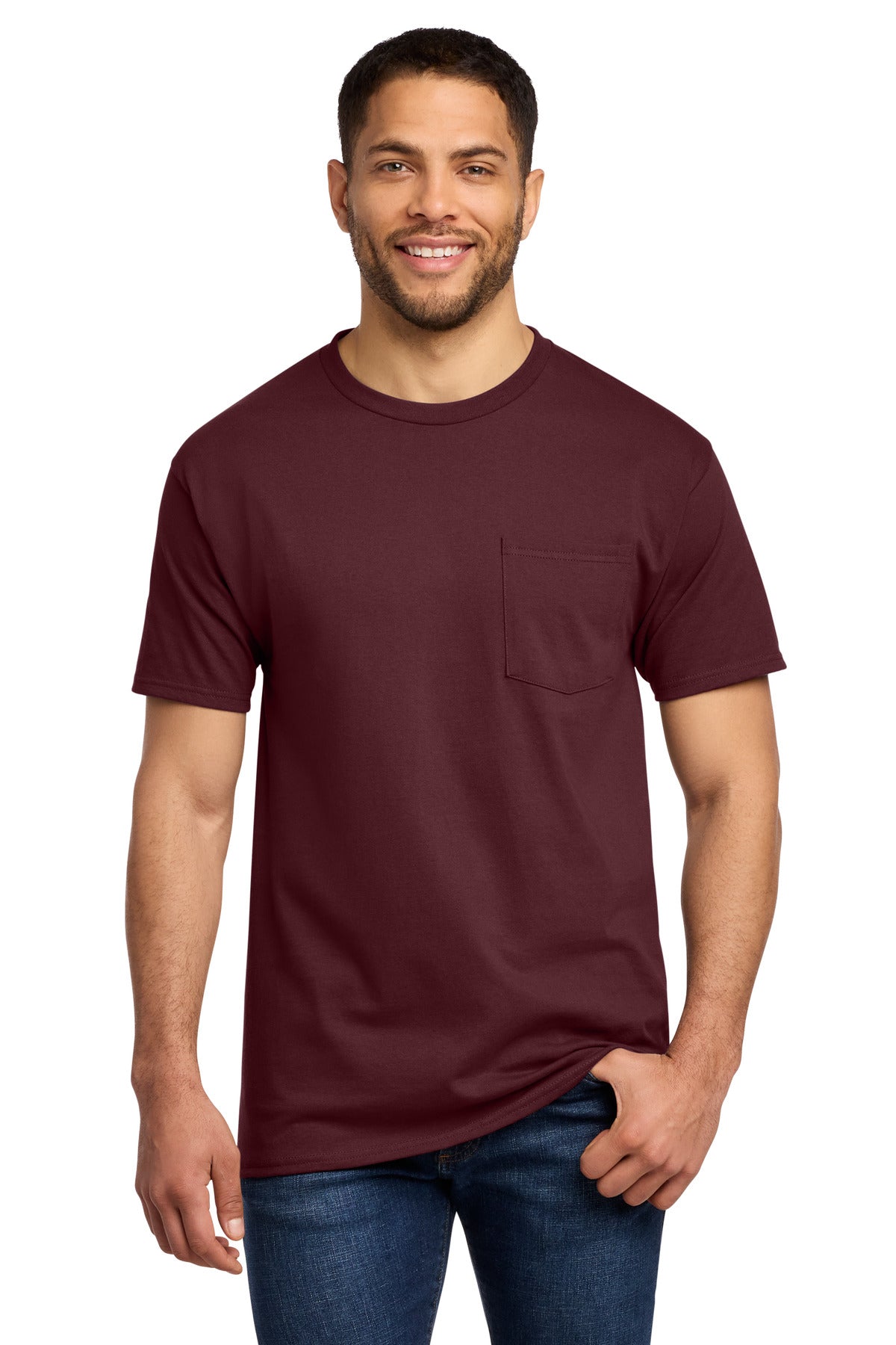 Port & Co ®  Essential Pocket Tee. PC61P