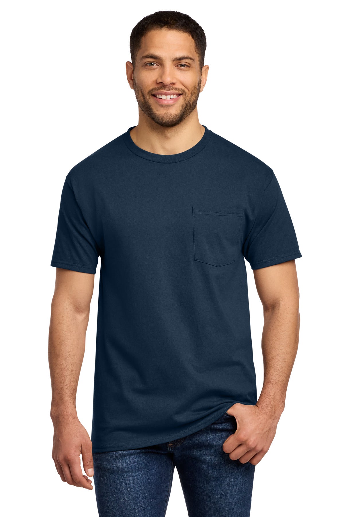 Port & Co ®  Essential Pocket Tee. PC61P