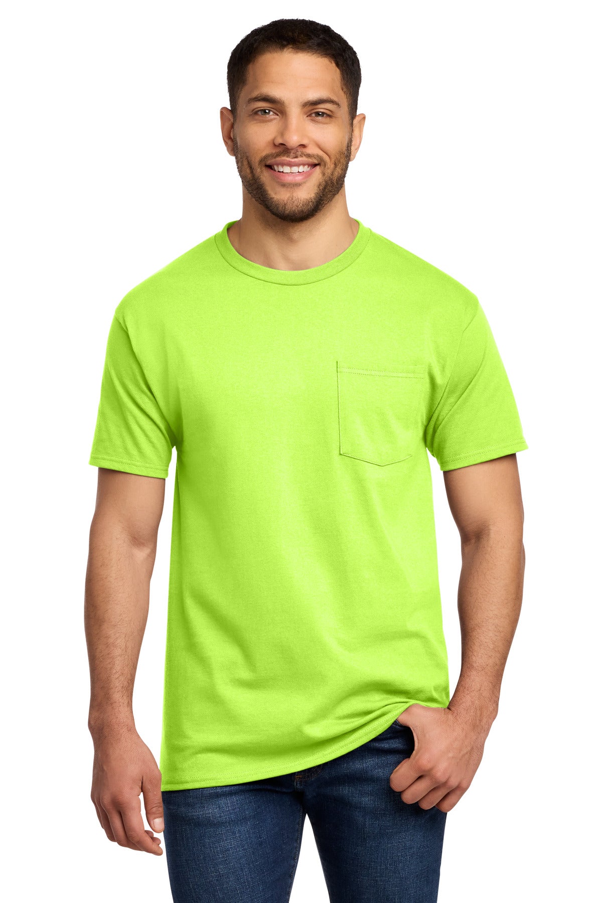 Port & Co ®  Essential Pocket Tee. PC61P