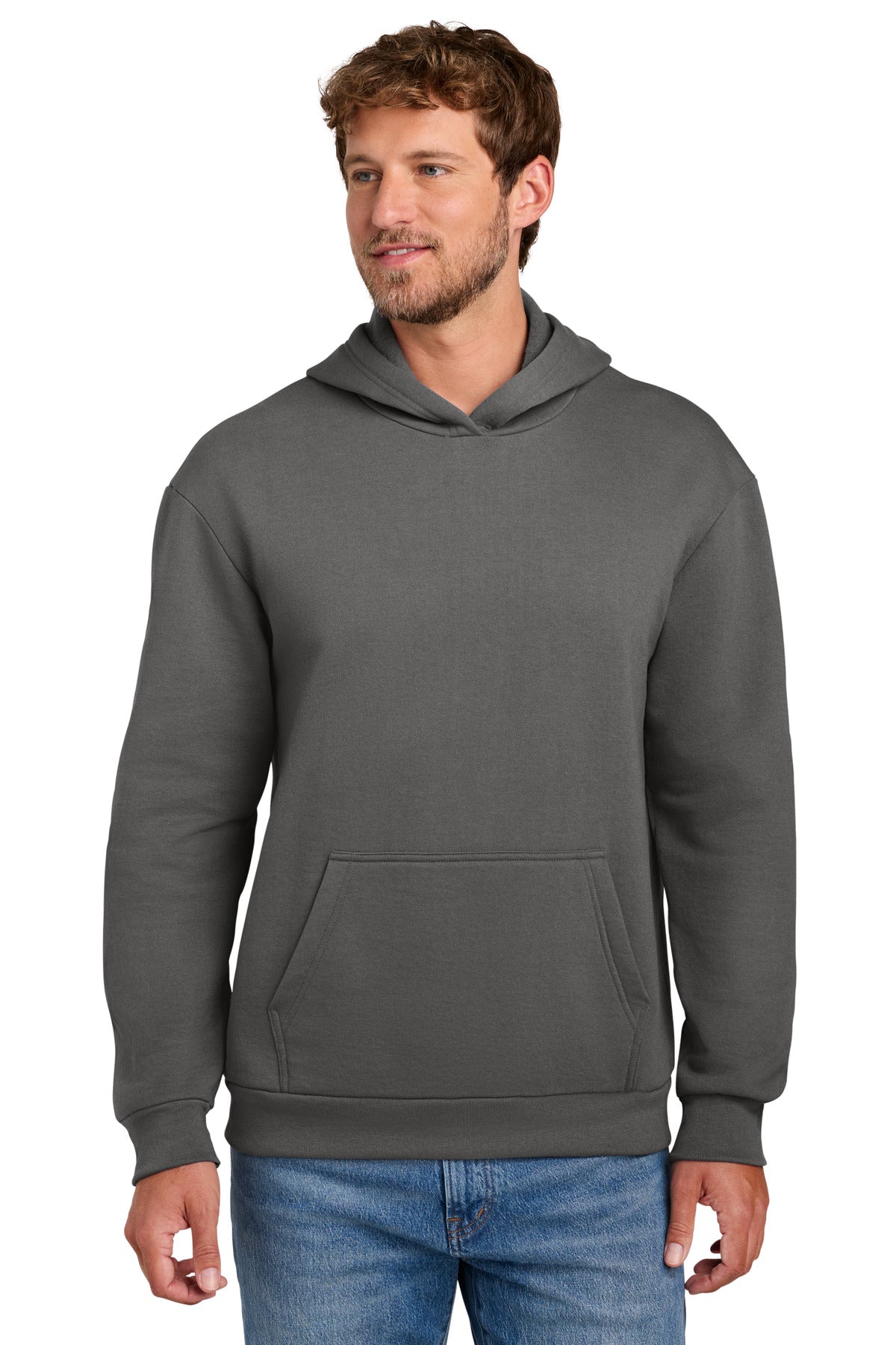 Port & Co ®  Easy Fleece Pullover Hooded Sweatshirt PC68H