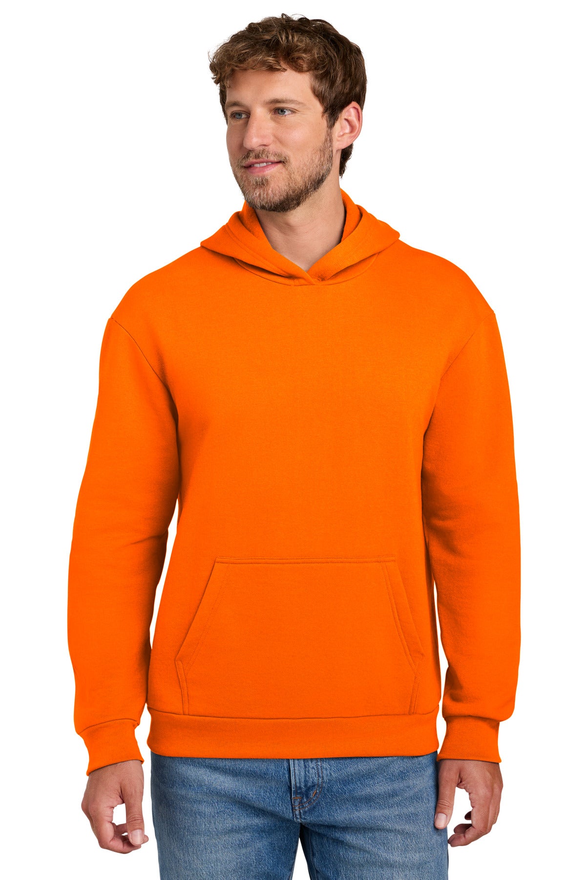 Port & Co ®  Easy Fleece Pullover Hooded Sweatshirt PC68H