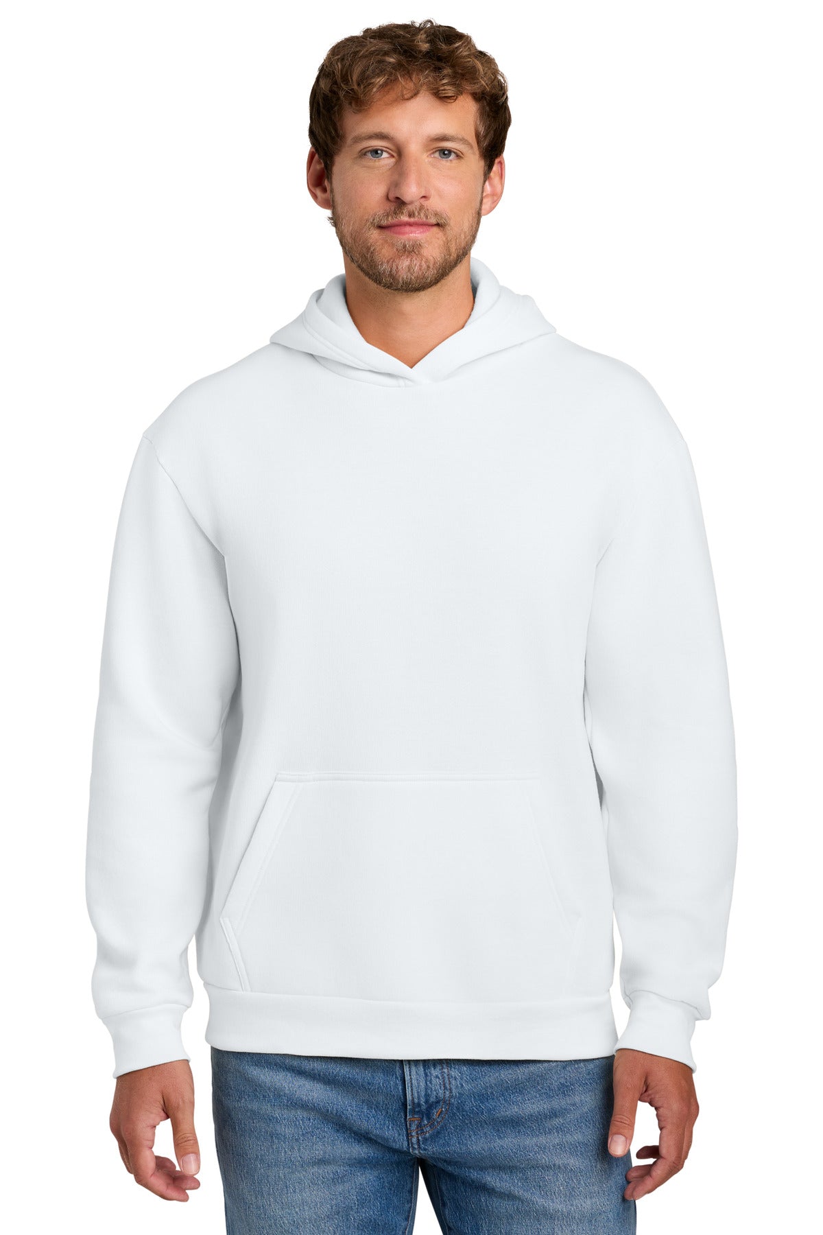 Port & Co ®  Easy Fleece Pullover Hooded Sweatshirt PC68H