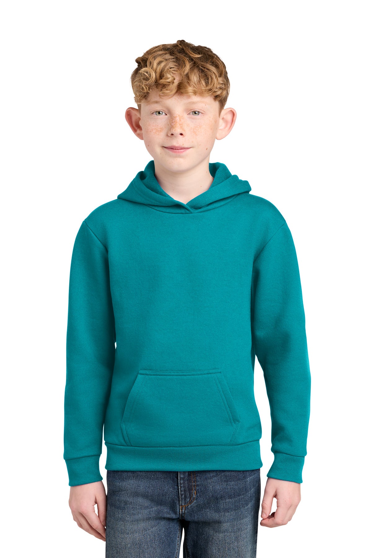 Port & Co ®  Youth Easy Fleece Pullover Hooded Sweatshirt PC68YH