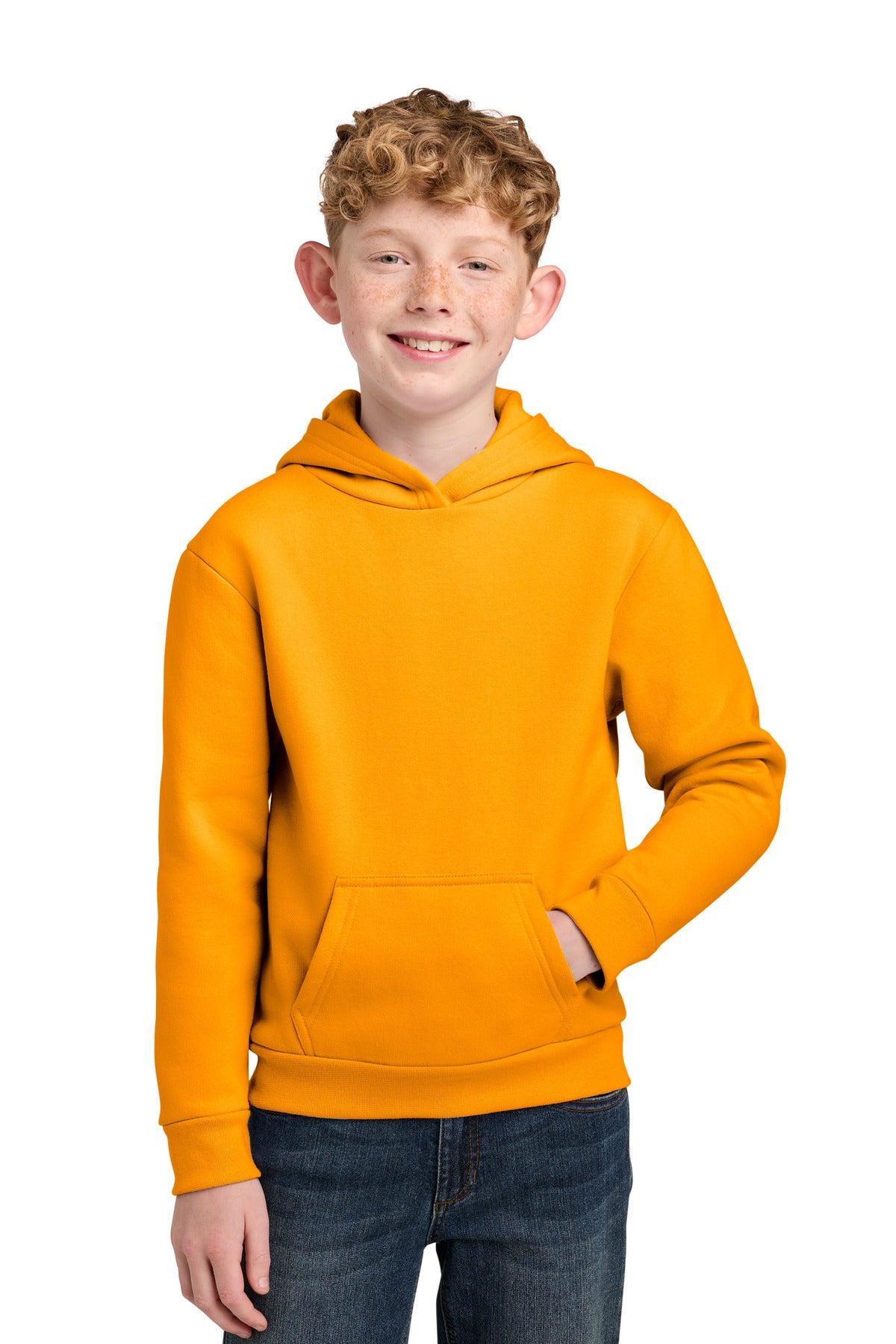 Port & Co ®  Youth Easy Fleece Pullover Hooded Sweatshirt PC68YH
