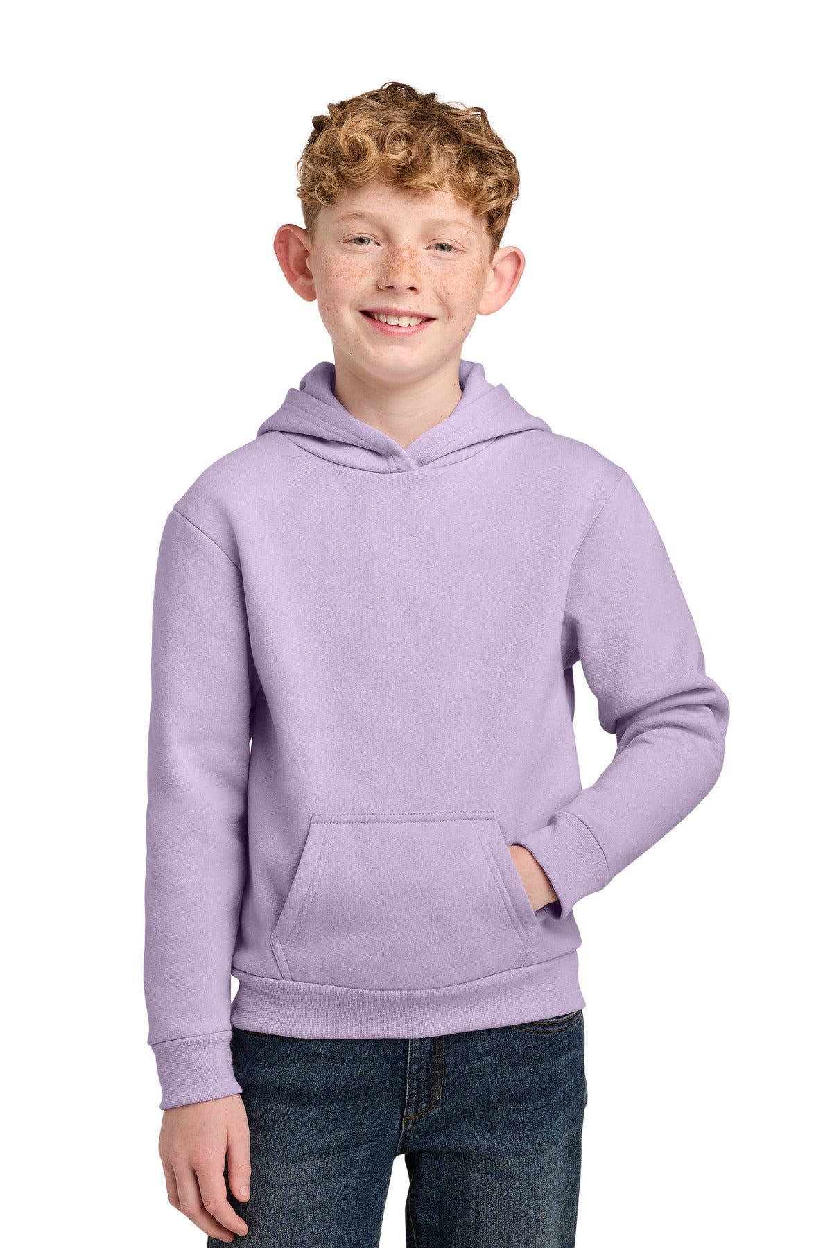 Port & Co ®  Youth Easy Fleece Pullover Hooded Sweatshirt PC68YH