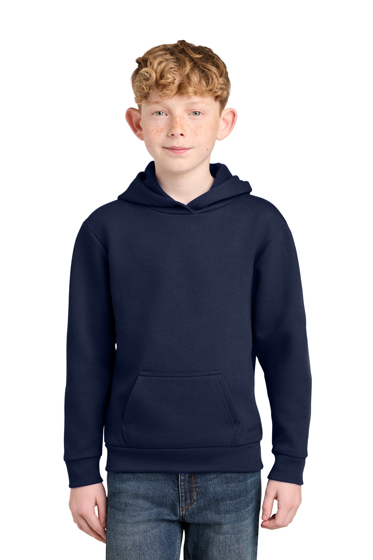 Port & Co ®  Youth Easy Fleece Pullover Hooded Sweatshirt PC68YH