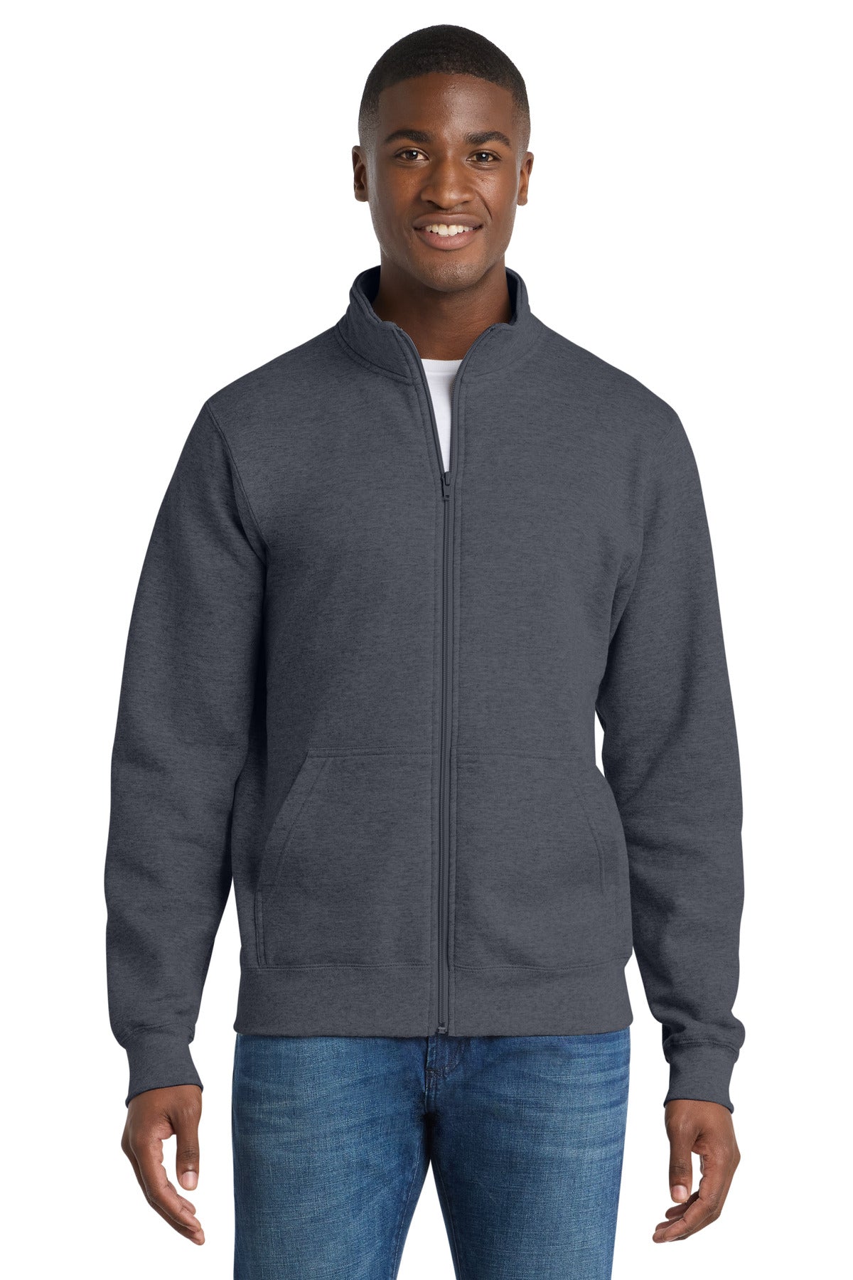 Port & Co ®  Core Fleece Cadet Full-Zip Sweatshirt PC78FZ
