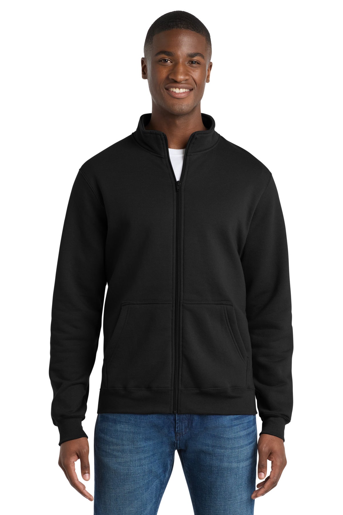 Port & Co ®  Core Fleece Cadet Full-Zip Sweatshirt PC78FZ