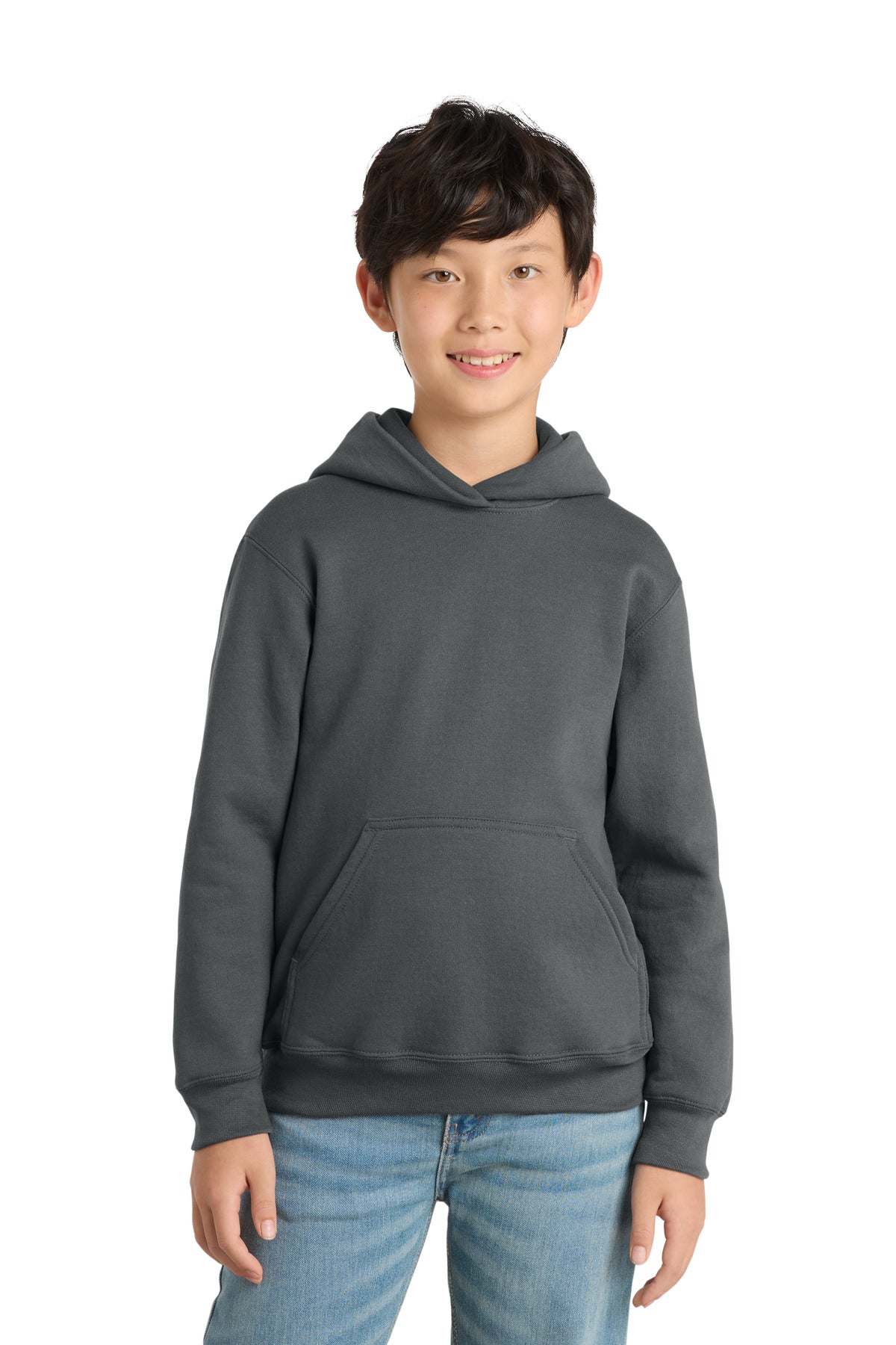 Port & Co ®  Youth Core Fleece Pullover Hooded Sweatshirt PC78YH
