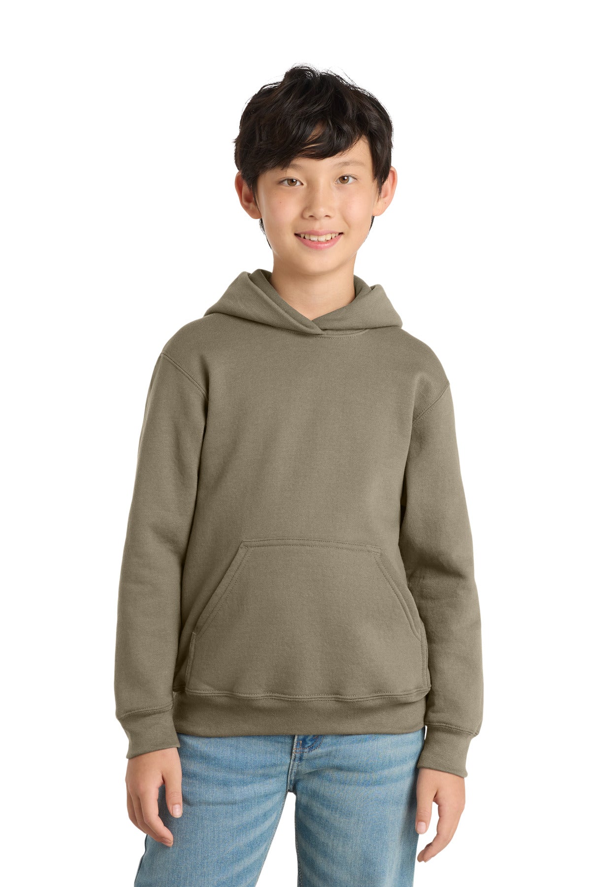 Port & Co ®  Youth Core Fleece Pullover Hooded Sweatshirt PC78YH