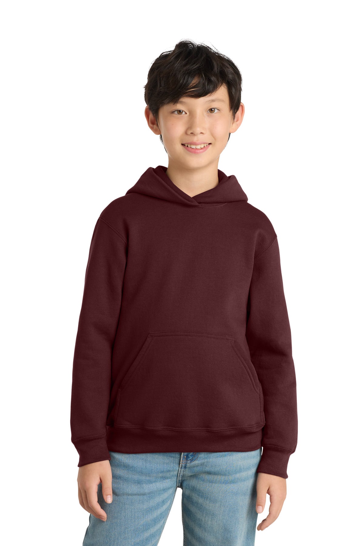 Port & Co ®  Youth Core Fleece Pullover Hooded Sweatshirt PC78YH