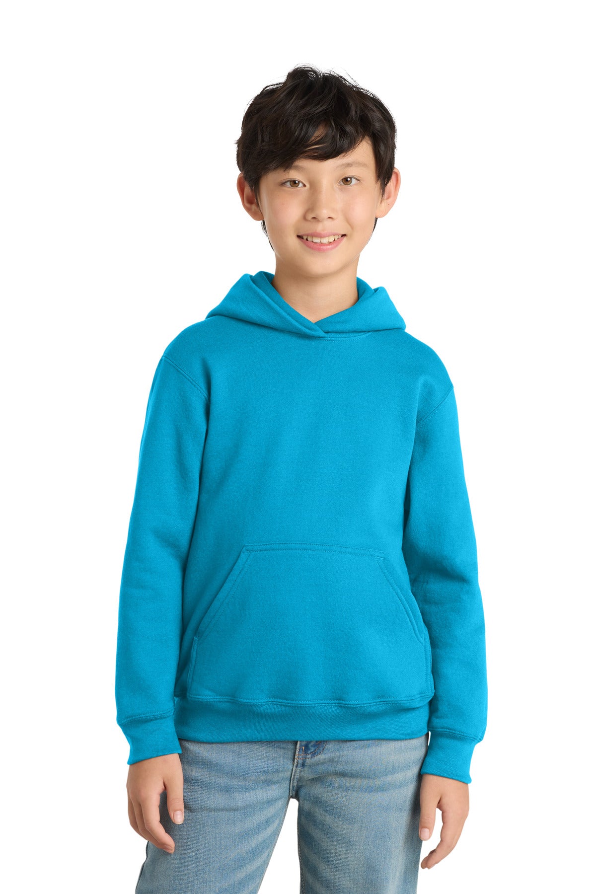Port & Co ®  Youth Core Fleece Pullover Hooded Sweatshirt PC78YH