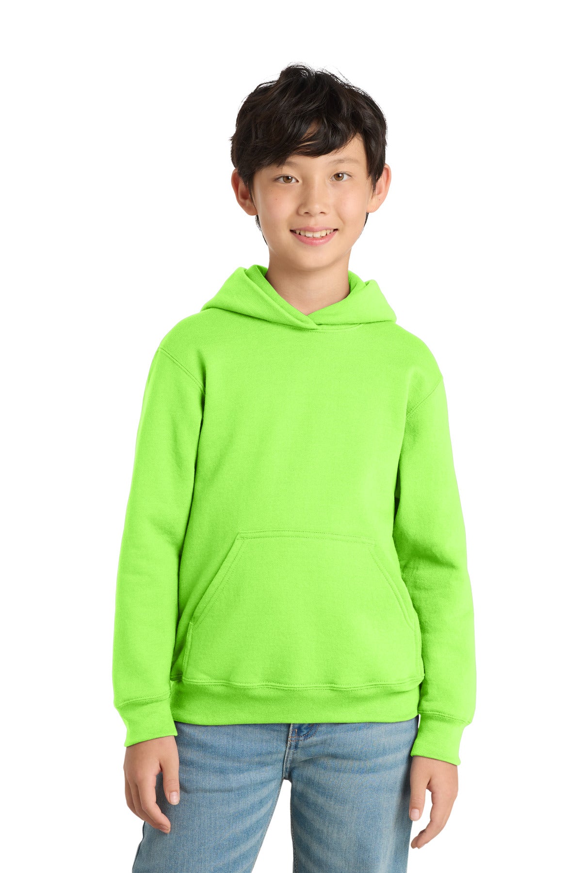 Port & Co ®  Youth Core Fleece Pullover Hooded Sweatshirt PC78YH