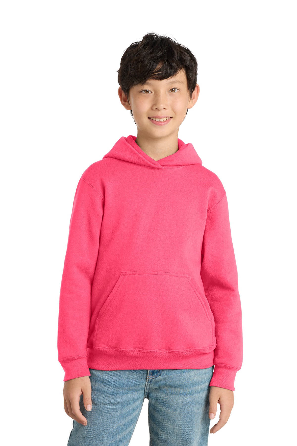 Port & Co ®  Youth Core Fleece Pullover Hooded Sweatshirt PC78YH