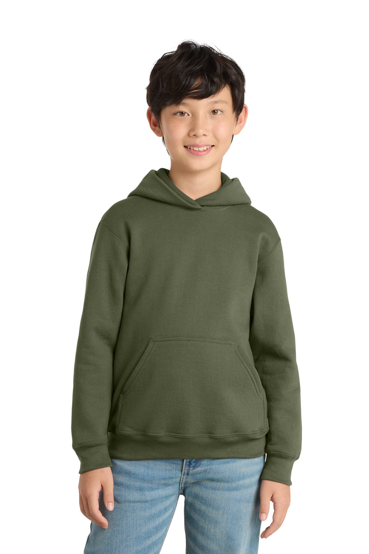 Port & Co ®  Youth Core Fleece Pullover Hooded Sweatshirt PC78YH
