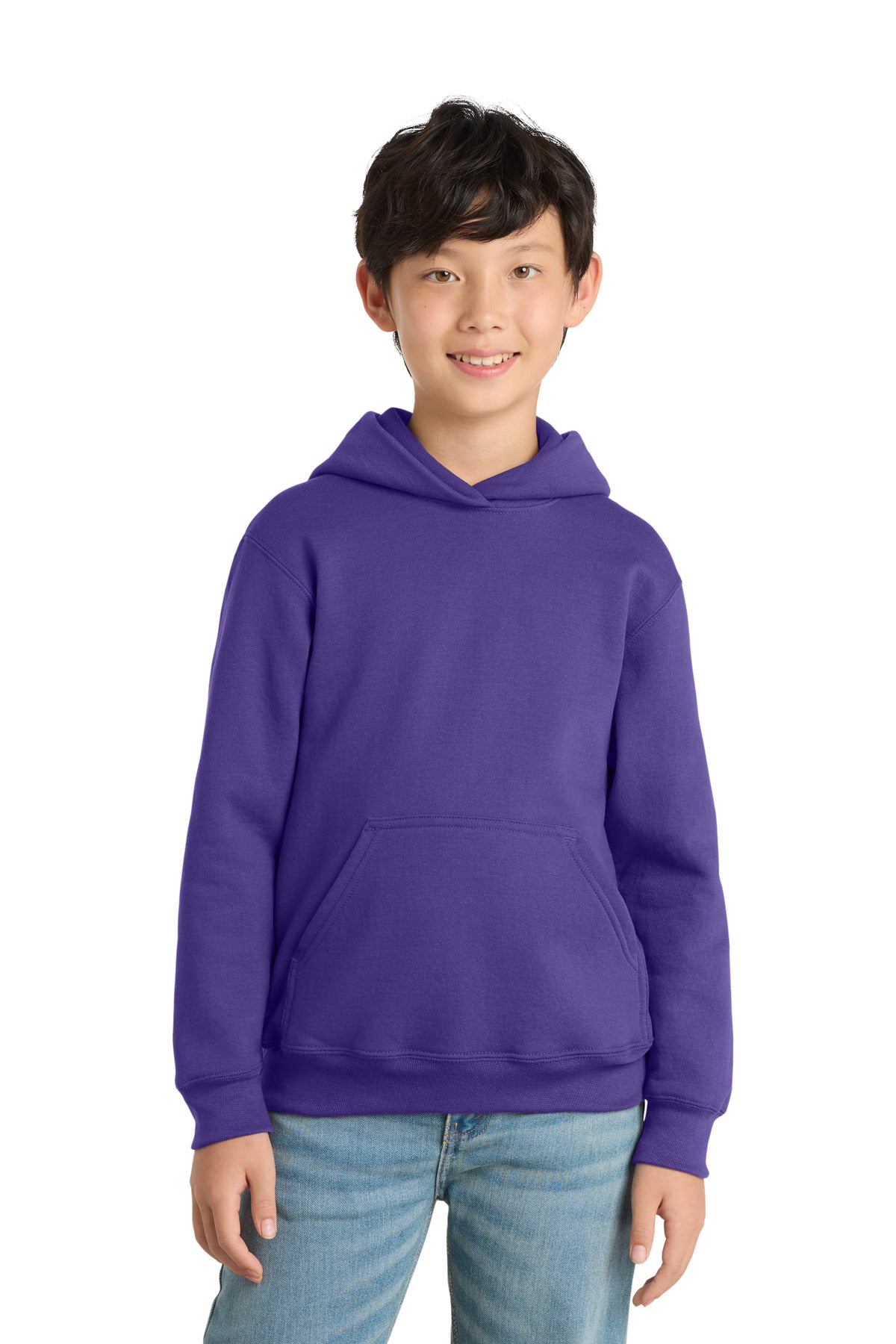 Port & Co ®  Youth Core Fleece Pullover Hooded Sweatshirt PC78YH