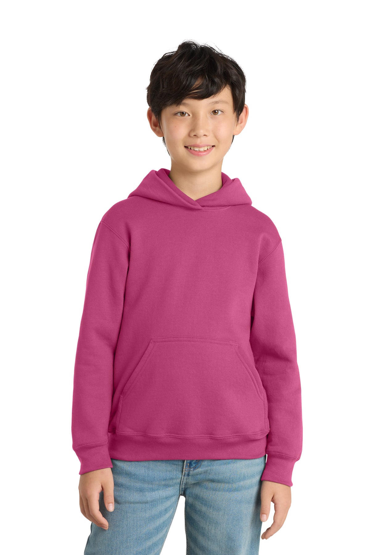 Port & Co ®  Youth Core Fleece Pullover Hooded Sweatshirt PC78YH