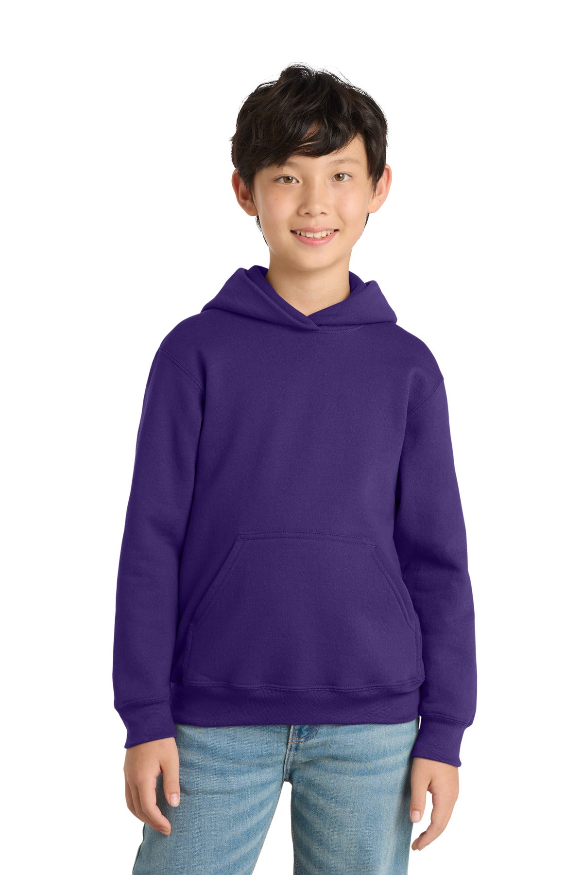 Port & Co ®  Youth Core Fleece Pullover Hooded Sweatshirt PC78YH