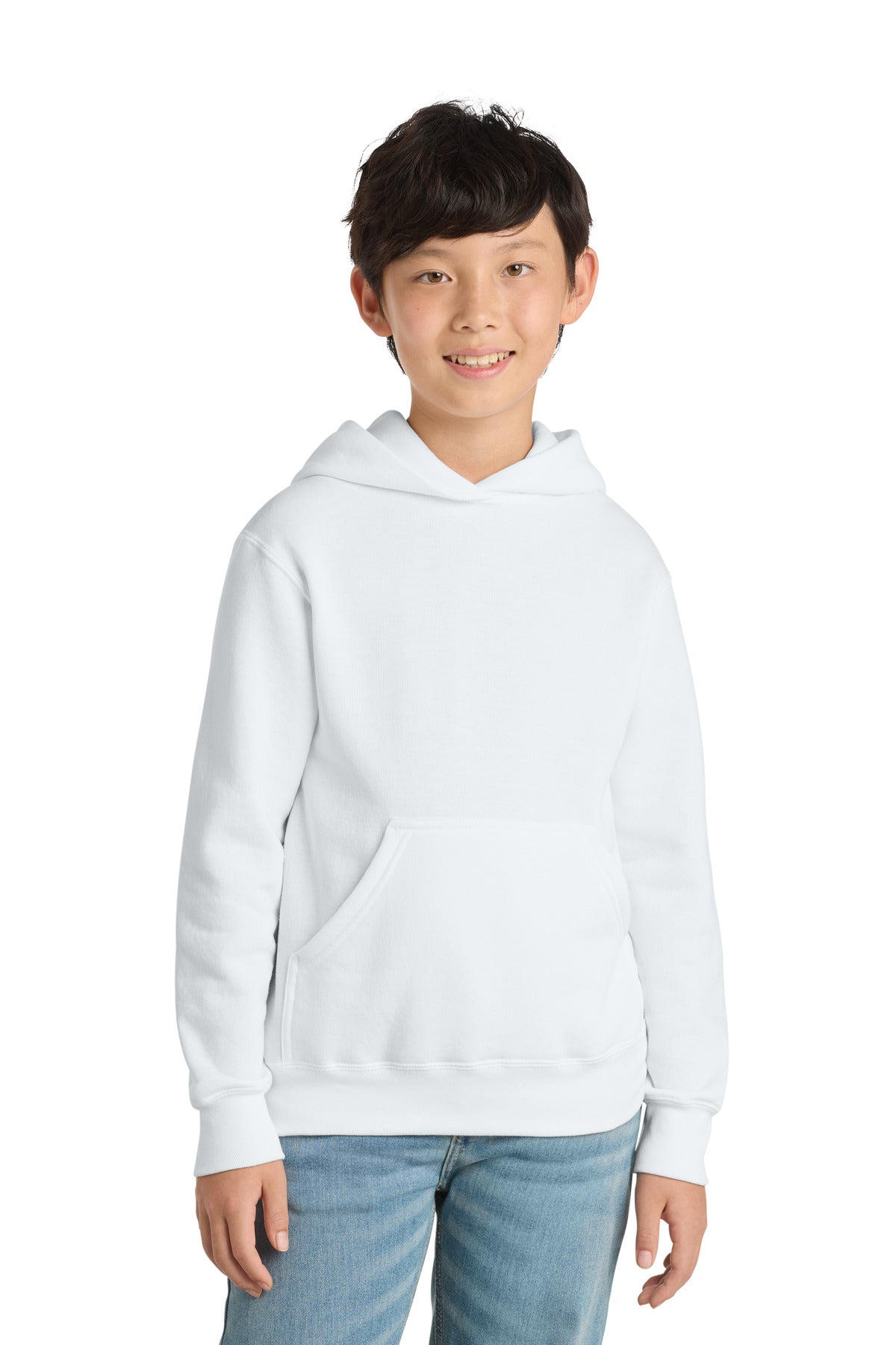 Port & Co ®  Youth Core Fleece Pullover Hooded Sweatshirt PC78YH